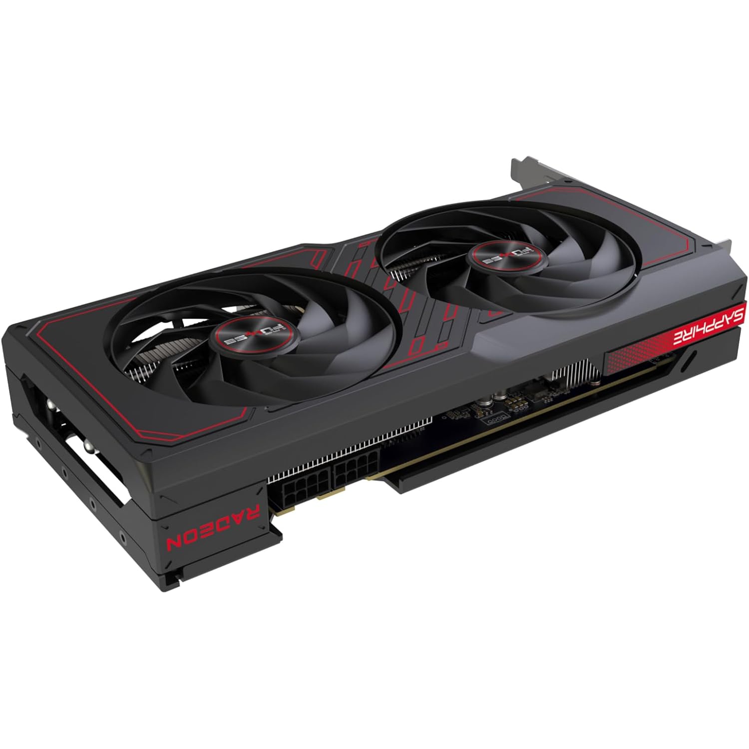 Carte graphique de jeu Sapphire 11339-04-20G Pulse AMD Radeon RX 7600 XT avec 16&nbsp;Go GDDR6, AMD RDNA 3