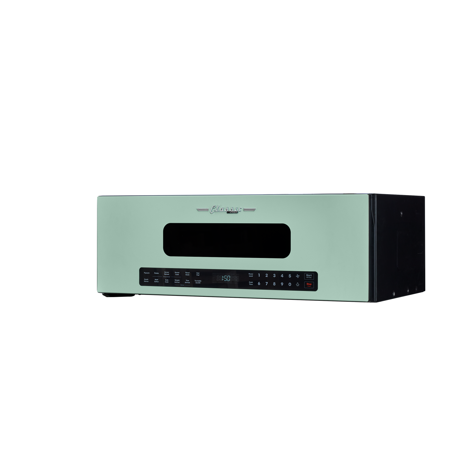 Unique Appliances - 30" Classic Retro Over-the-Range Microwave - Summer Mint Green