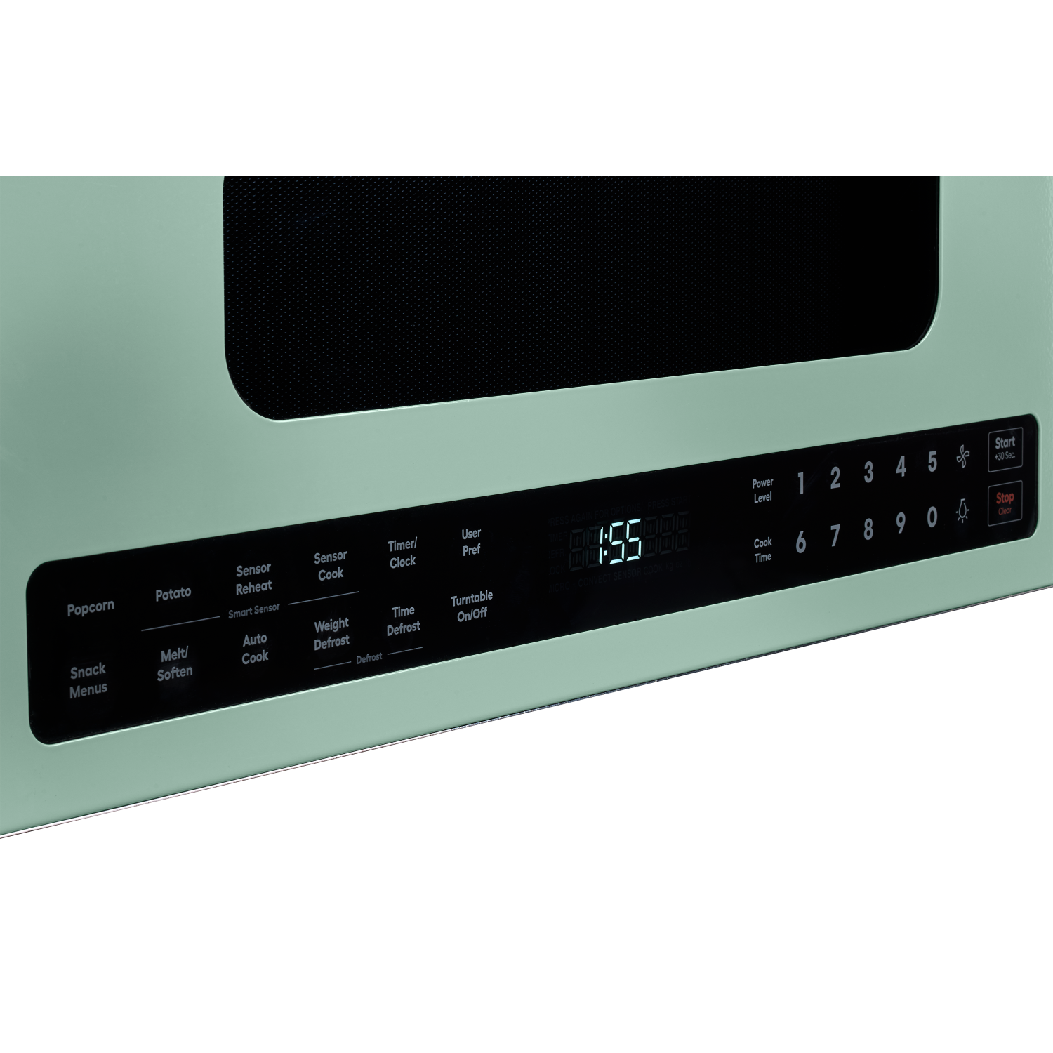 Unique Appliances - 30" Classic Retro Over-the-Range Microwave - Summer Mint Green