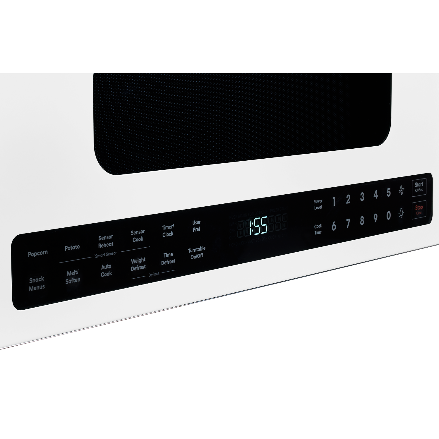 Unique Appliances - 30" Classic Retro Over-the-Range Microwave - Marshmallow White