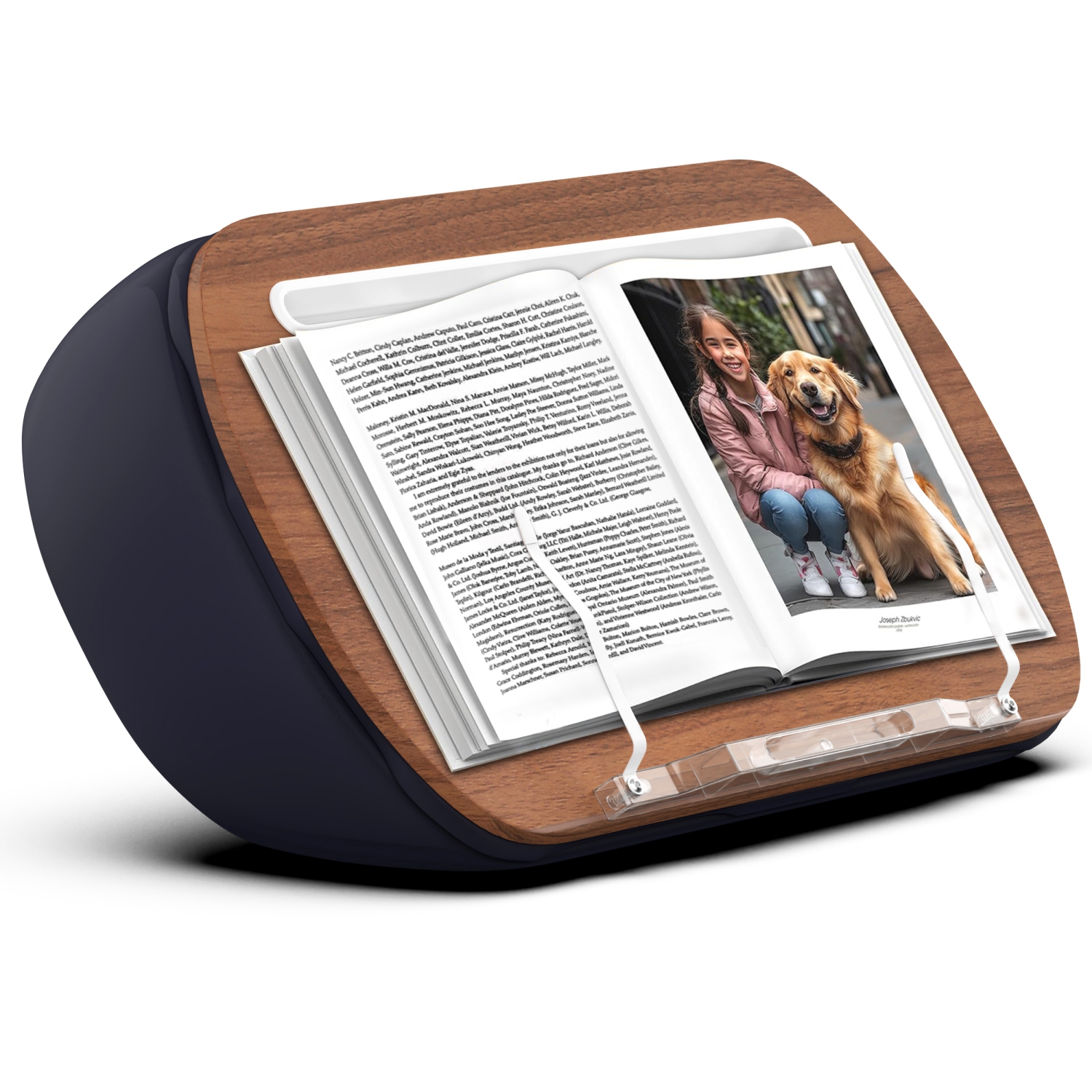 SHOPPINGALL Lap Desk Beanbag Book Holder Cushion Pillow Stand - SA-LDB