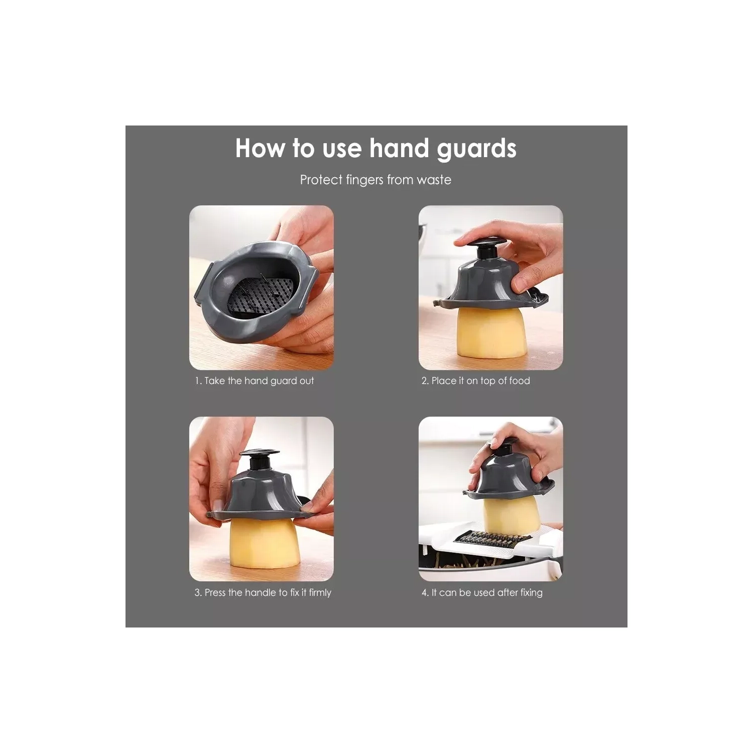 Accessoires de cuisine 7 en 1 multifonctions pour les légumes et les fruits