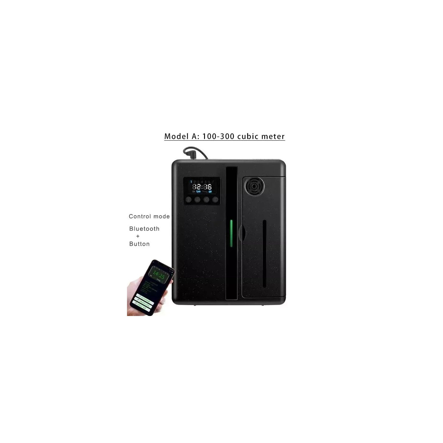 Désodorisant d'hôtel mural Room Fragrance Diffuser Huile essentielle Bluetooth