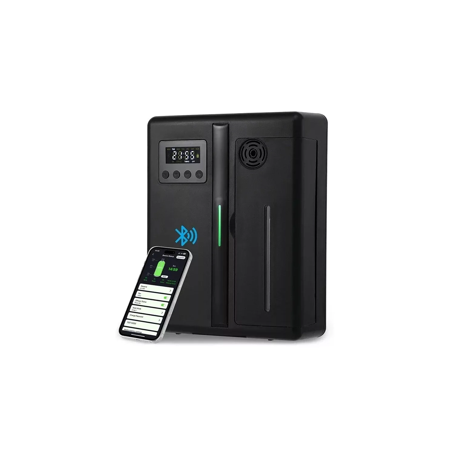 Désodorisant d'hôtel mural Room Fragrance Diffuser Huile essentielle Bluetooth