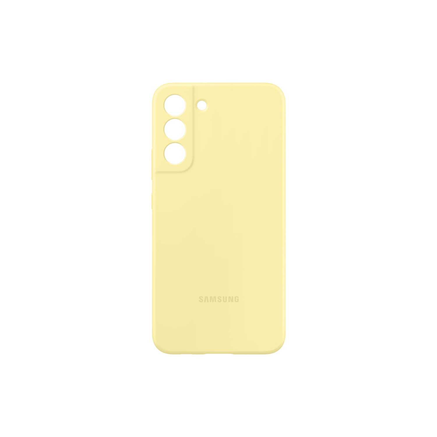 Étui en silicone pour Galaxy S22 Plus de Samsung - Jaune