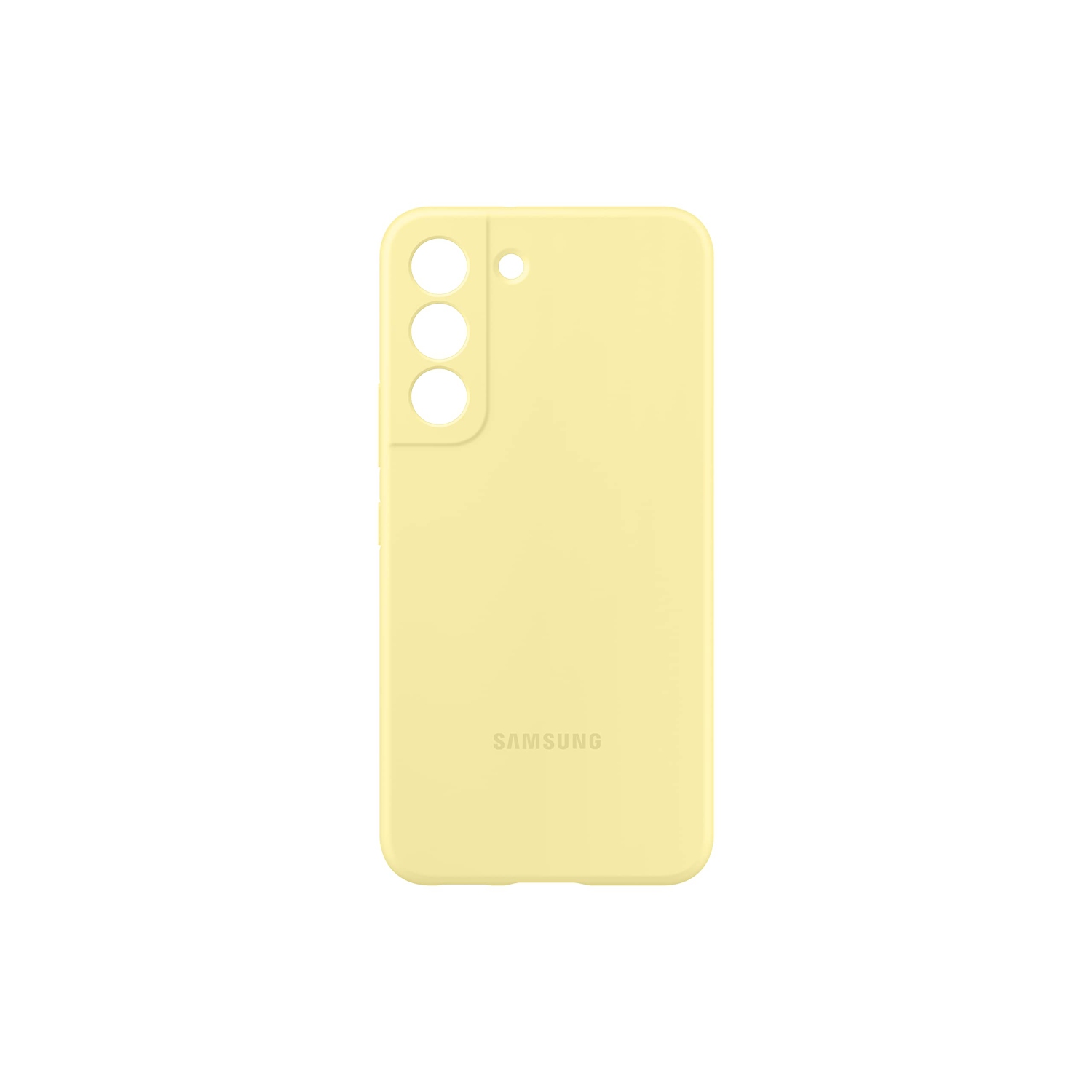 Samsung Galaxy S22 Silicone Cover- Yellow
