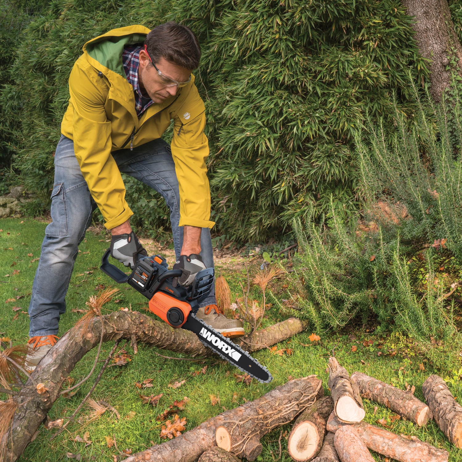 Worx - 40V 14in. Cordless Chainsaw
