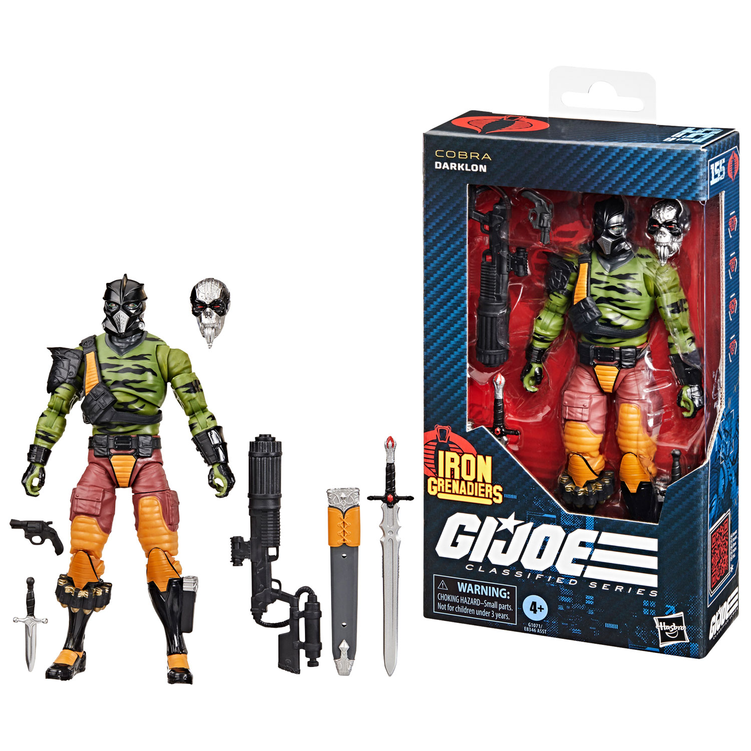 Hasbro G.I. Joe Classified Series - Figurine d'action Darklon