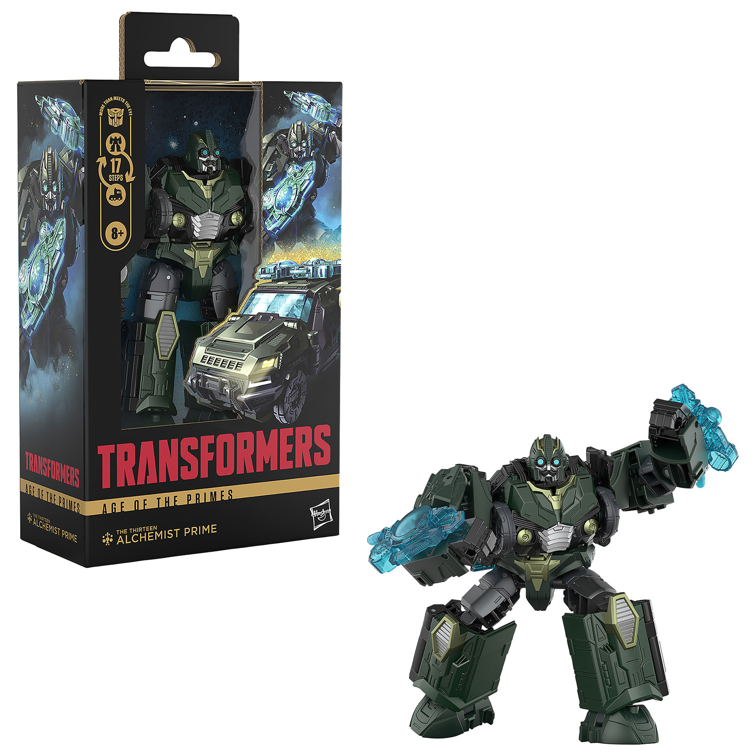 Hasbro Transformers Age of the Primes Deluxe Class - Figurine d'action Thirteen Alchemist Prime
