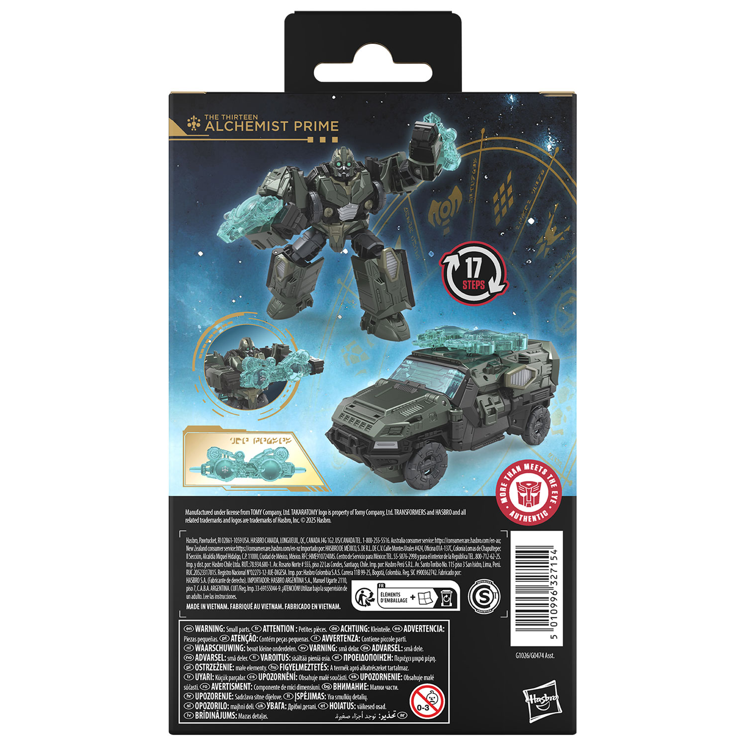 Hasbro Transformers Age of the Primes Deluxe Class - Figurine d'action Thirteen Alchemist Prime