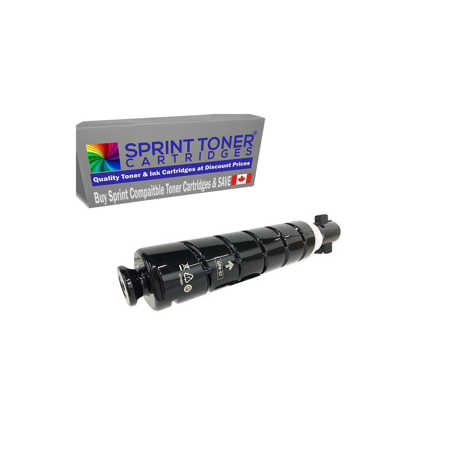Compatible Canon GPR-57, GPR57 High Yield Compatible Toner 42,100 pages. Cartridge 0473C003 [Canadian Company]