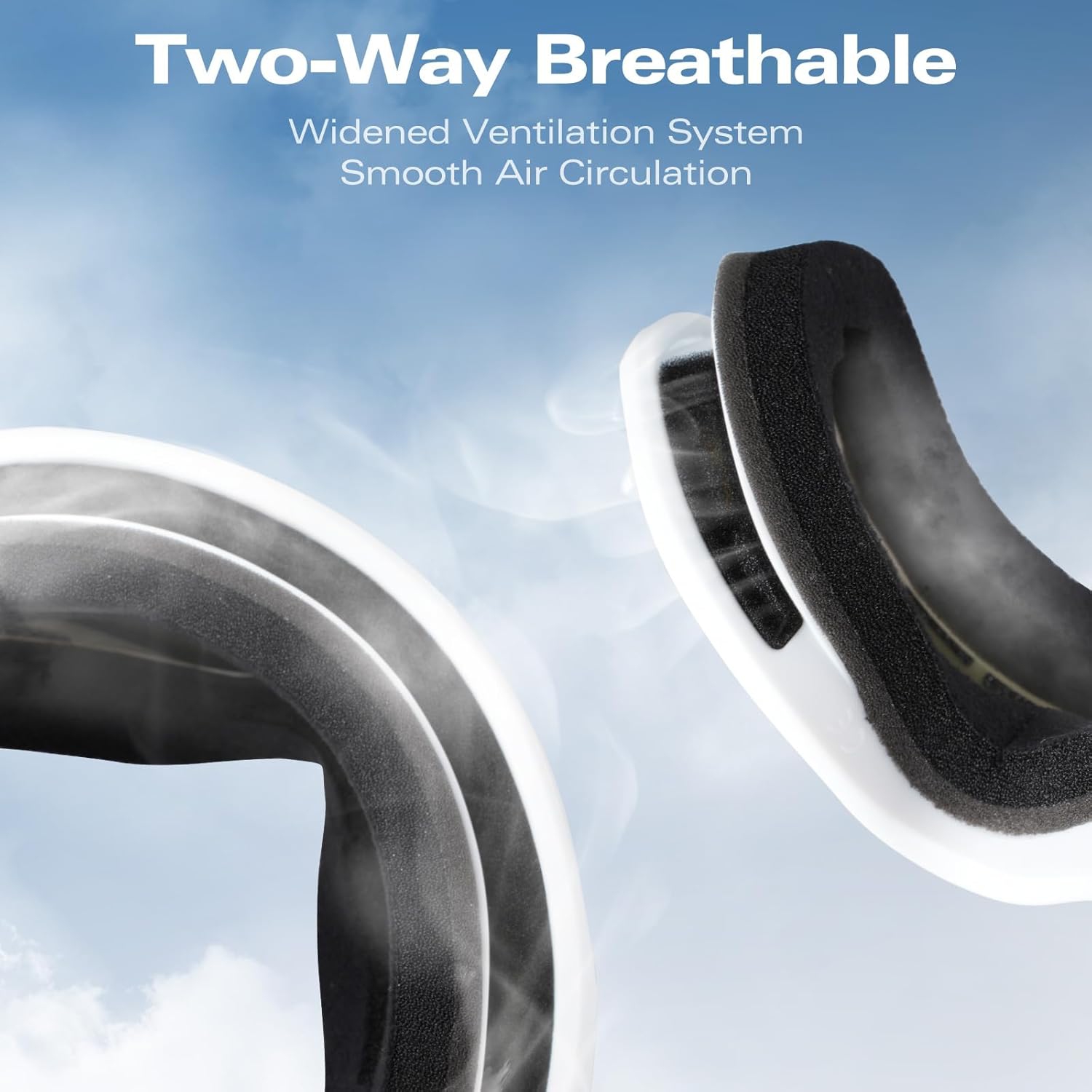 Lunettes de ski pour hommes PetginHome-Ski Goggles antibuée Goggles de neige Protection UV pour adultes