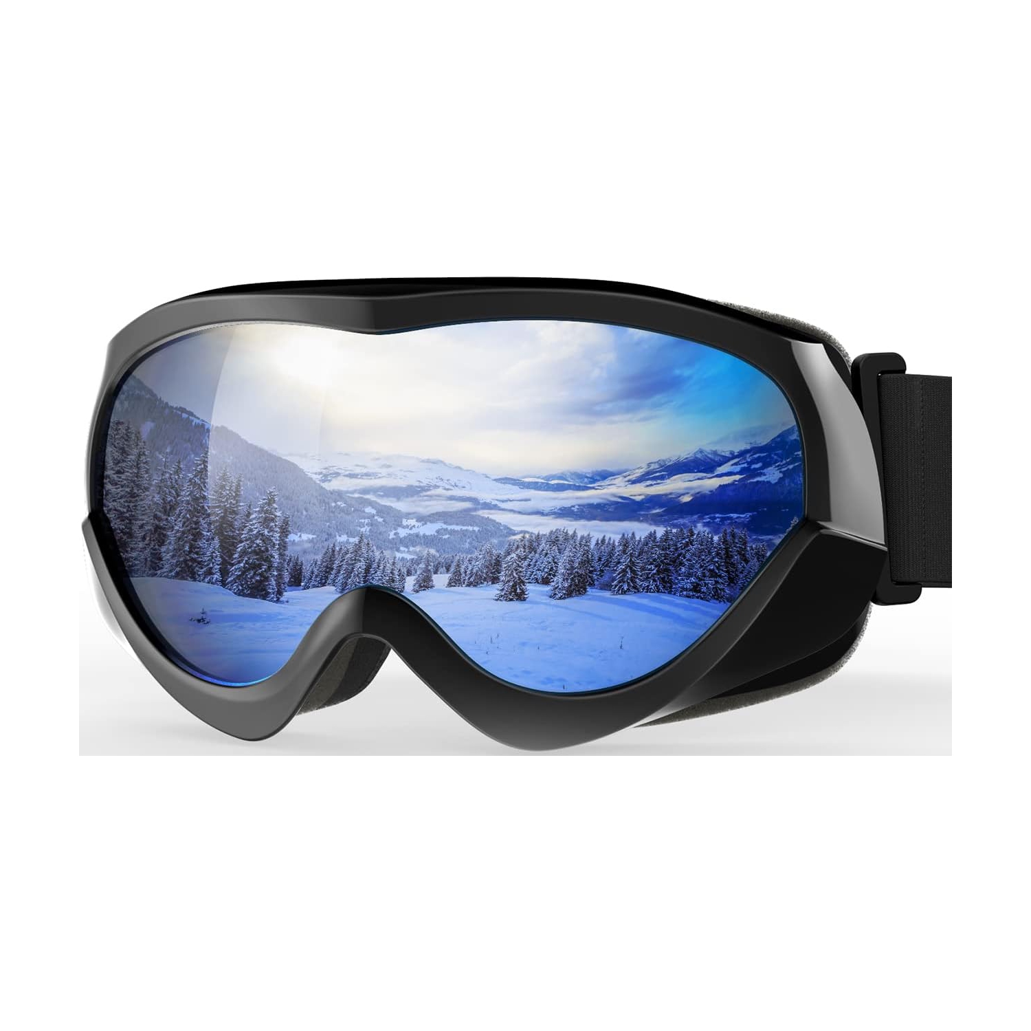 PetginHome-Outdoor Master Kids Ski Goggles, Helmet Compatible Snow Goggles for Boys & Girls with 100% UV Protection