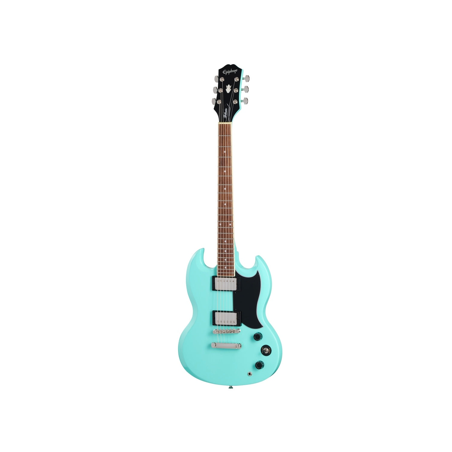 Epiphone E1SGTAQNH SG Tribute E1 Electric Guitar - Aqua