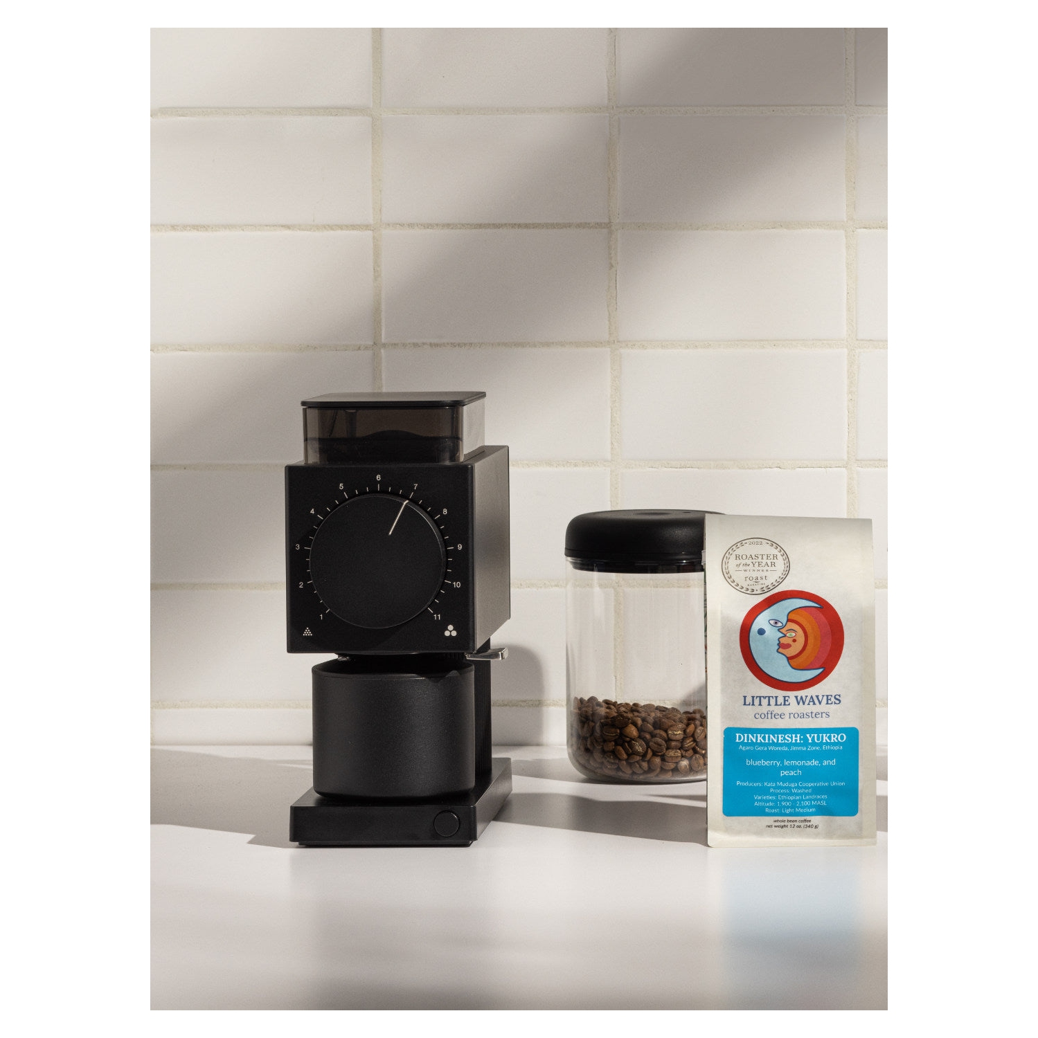 FELLOW Ode Brew Grinder (120V) - Black