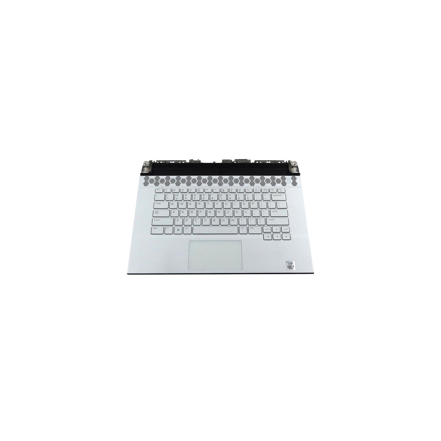 Refurbished (Good) Dell Alienware M17 R3 White Keyboard w/ Palmrest OKP6D