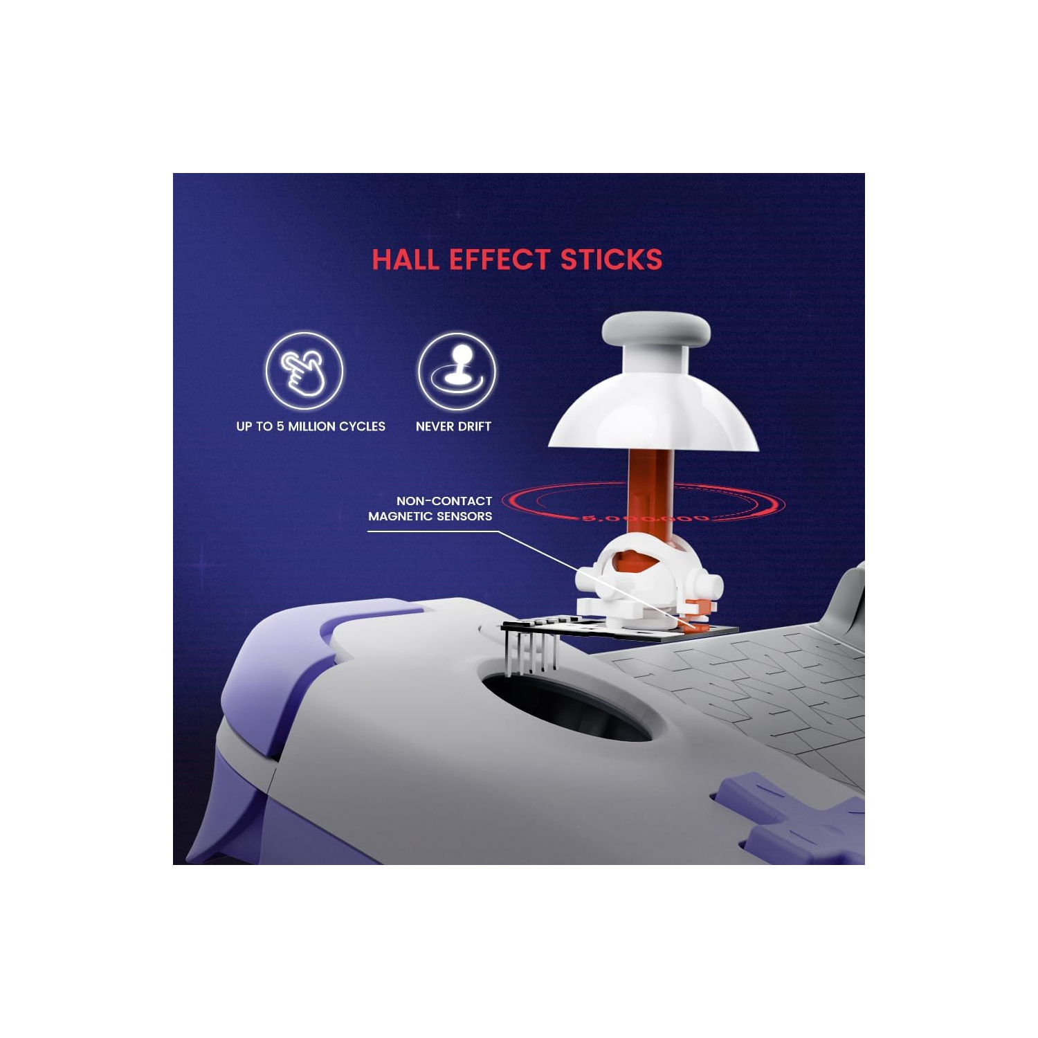 GameSir X2S Type-C Mobile Gaming Controller for Android and iPhone 15 Series with Hall Effect Joysticks