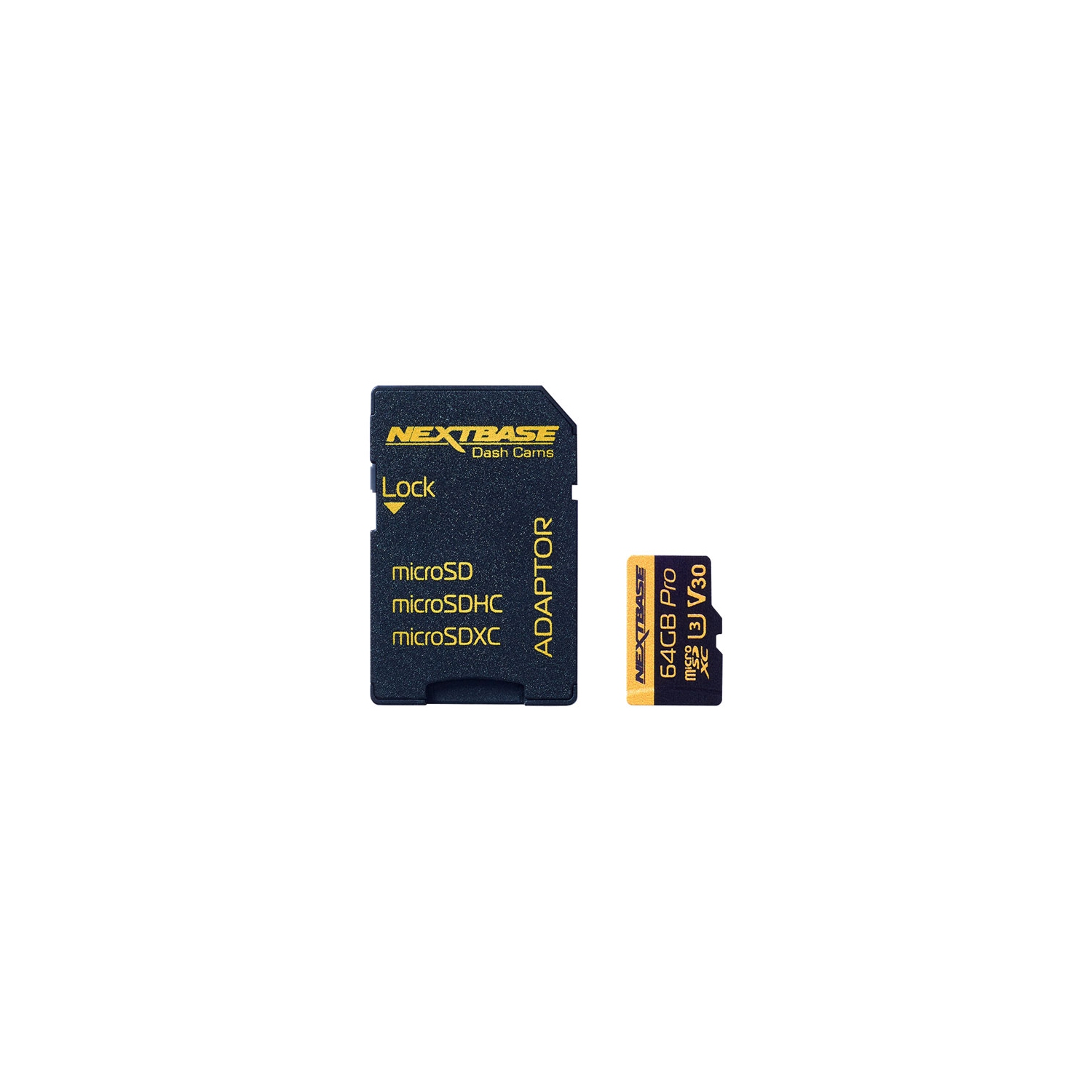 Boîte ouverte - Carte mémoire microSD 70&nbsp;Mo/s 64&nbsp;Go de Nextbase