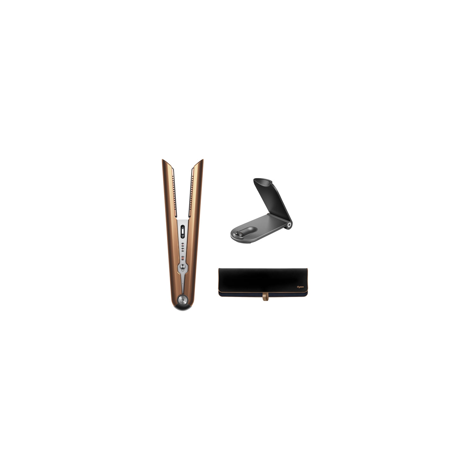 Tout neuf - Fer plat sans fil Corrale de Dyson - Cuivre/Nickel