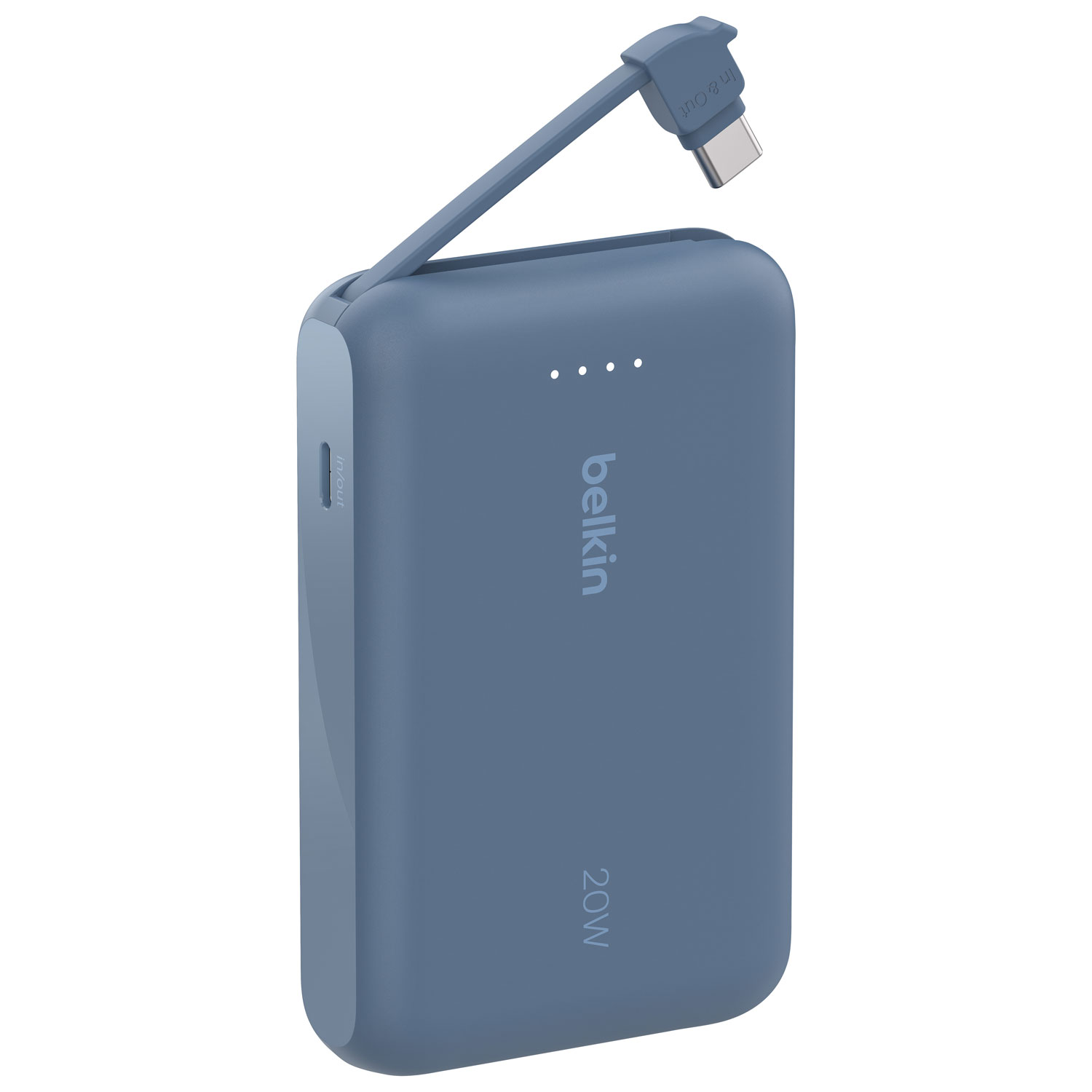 Chargeur portable USB-C de 10 000 mAh BoostCharge de Belkin - Bleu