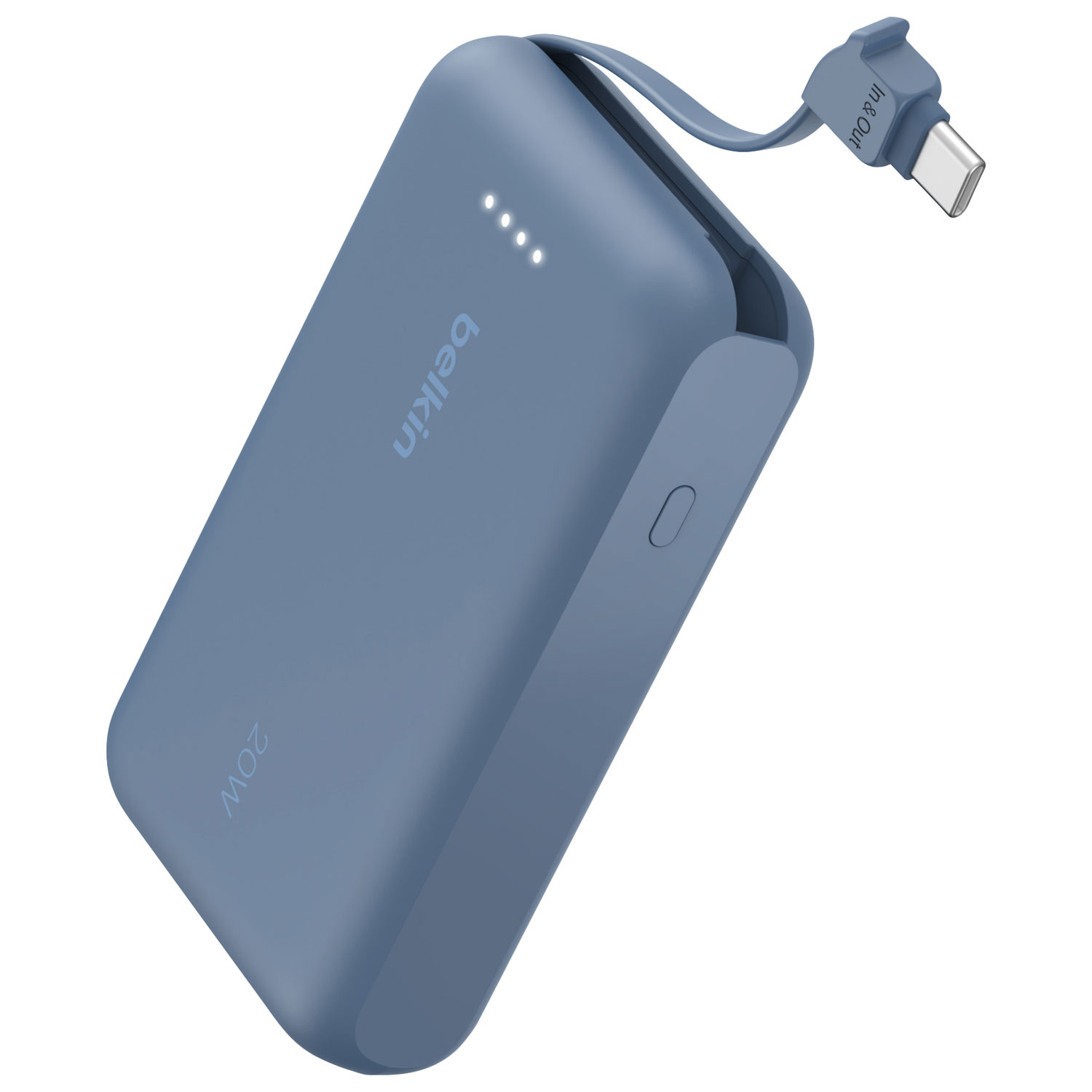 Chargeur portable USB-C de 10 000 mAh BoostCharge de Belkin - Bleu