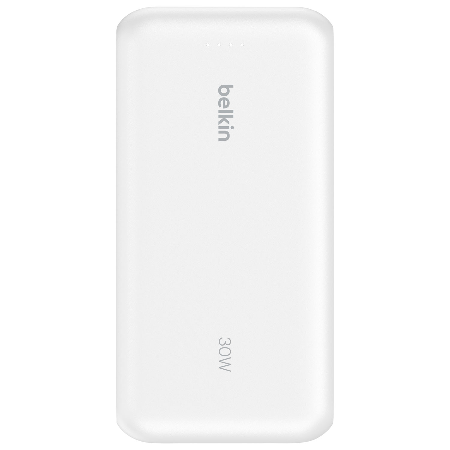 Chargeur portable USB-A/USB-C de 20 000 mAh BoostCharge de Belkin - Blanc