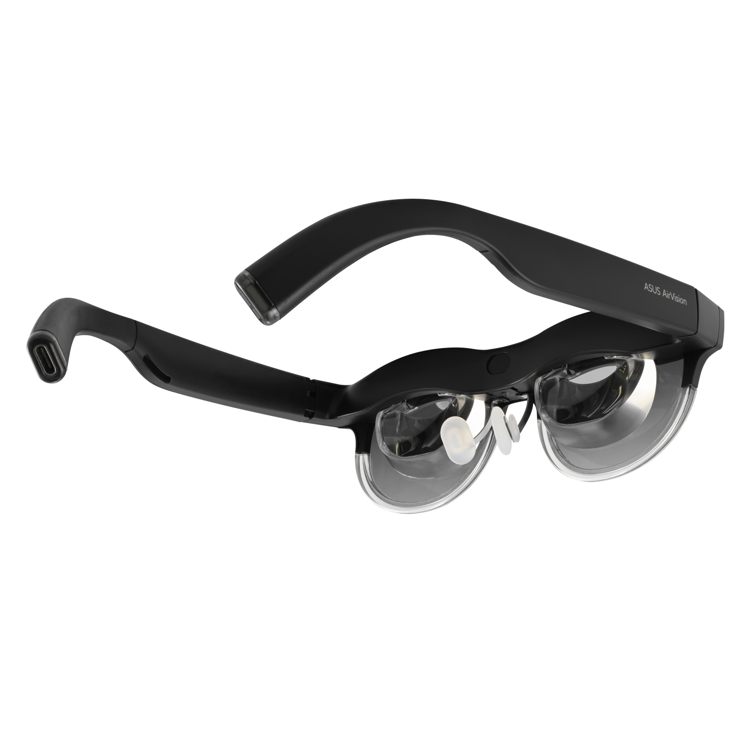 ASUS AirVision M1 Smart Glasses- 100" Wearable Display with All-Day Comfort, 1100 nits, 95% DCI-P3, Designed for ROG Ally, Windows Laptop and PCs