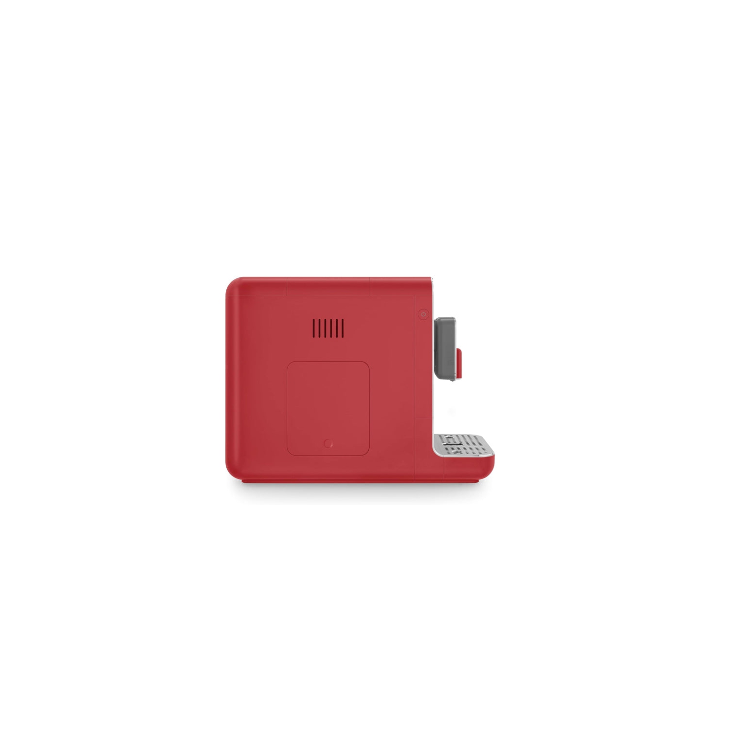 Boîte ouverte - Machine à café entièrement automatique de Smeg avec moulin intégré, rouge BCC01RDMUS