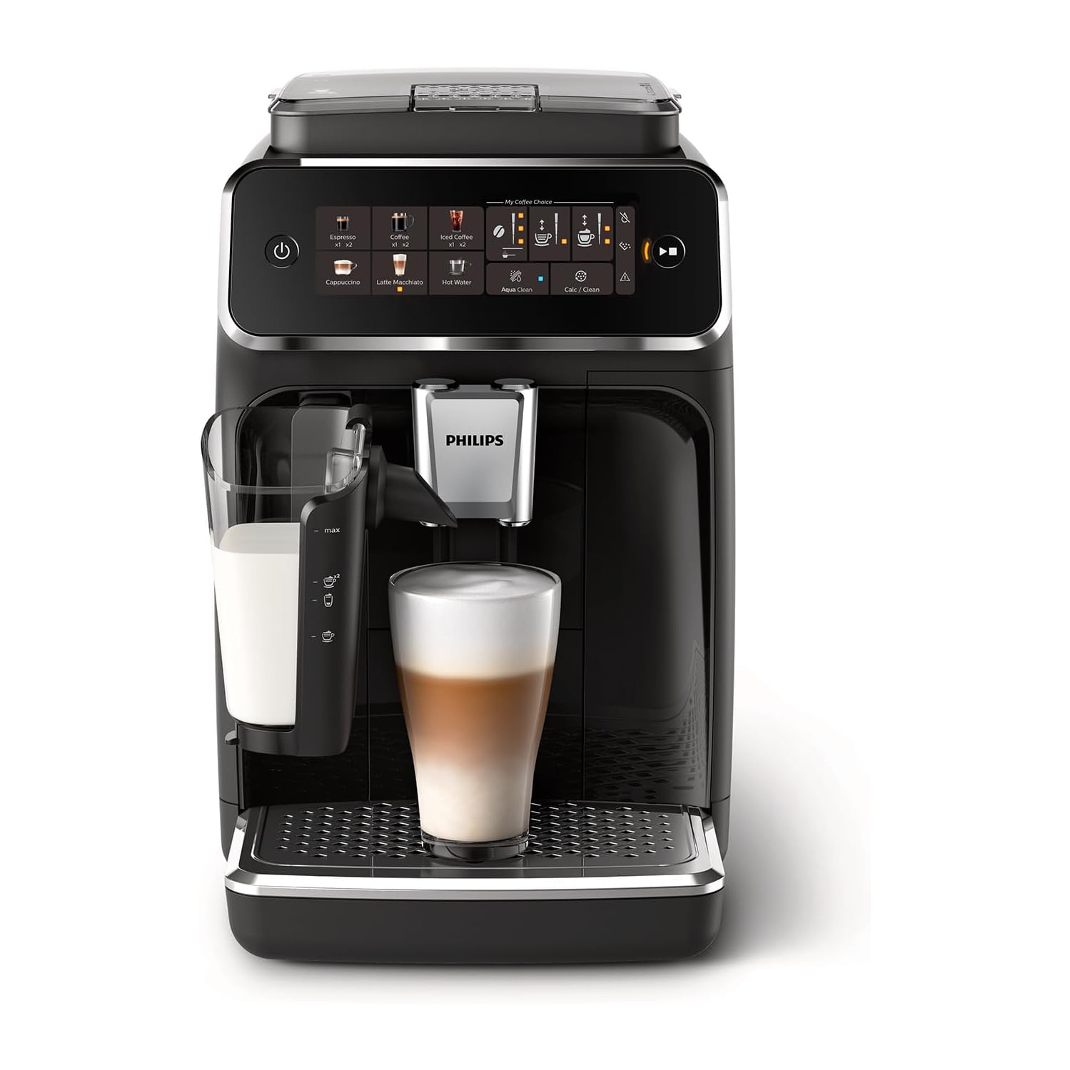 Refurbished - Philips 3300 Series Fully Automatic Espresso Machine - Glossy Black EP3341/50
