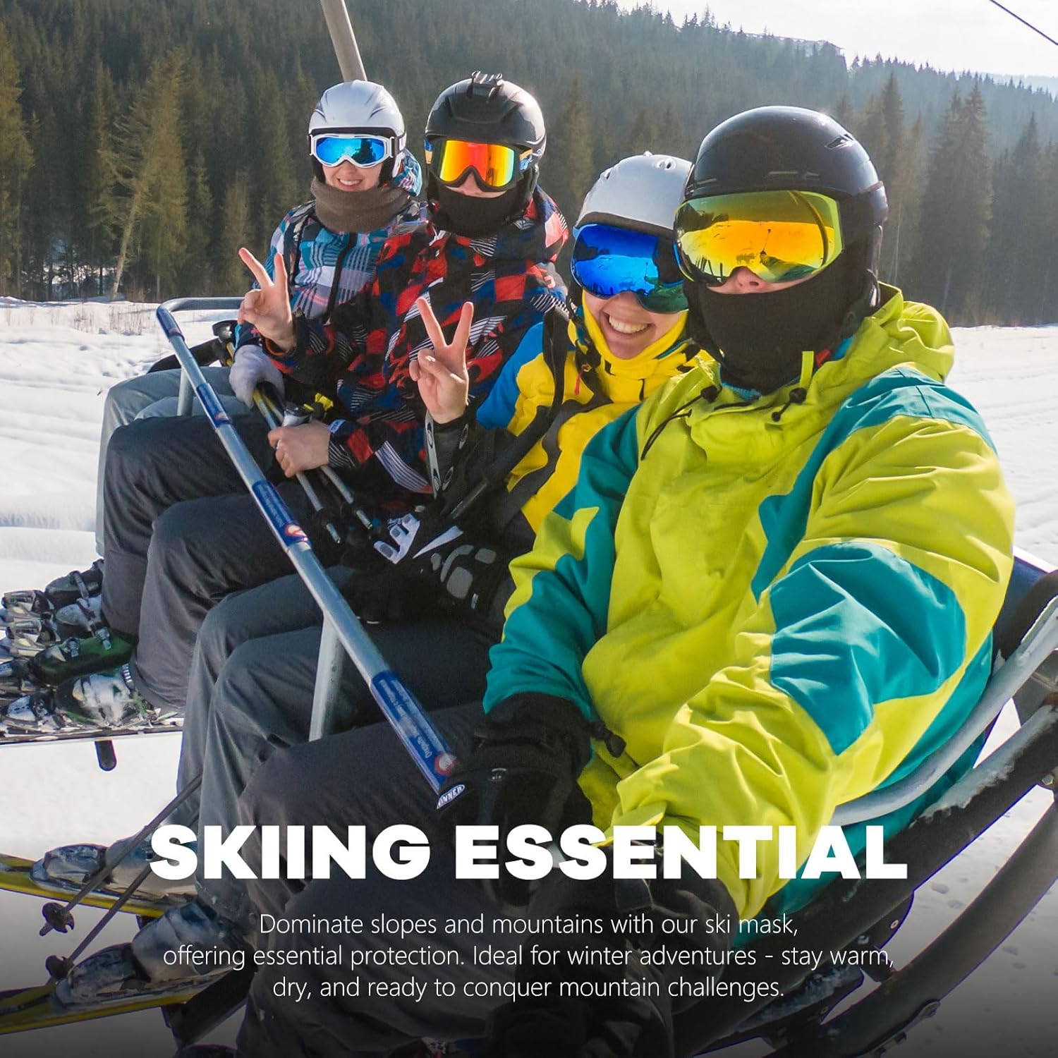 PetginHome- Balaclava Ski Mask,Summer Cooling UV Protector for Men/Women, Neck Gaiter Motorcycle Scarf,