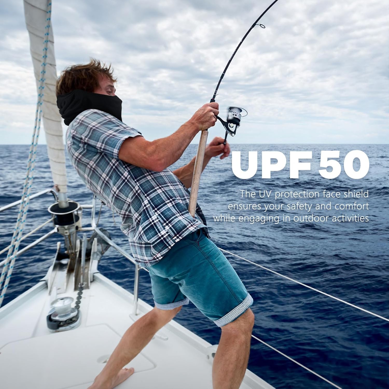 PetginHome- Balaclava Ski Mask,Summer Cooling UV Protector for Men/Women, Neck Gaiter Motorcycle Scarf,