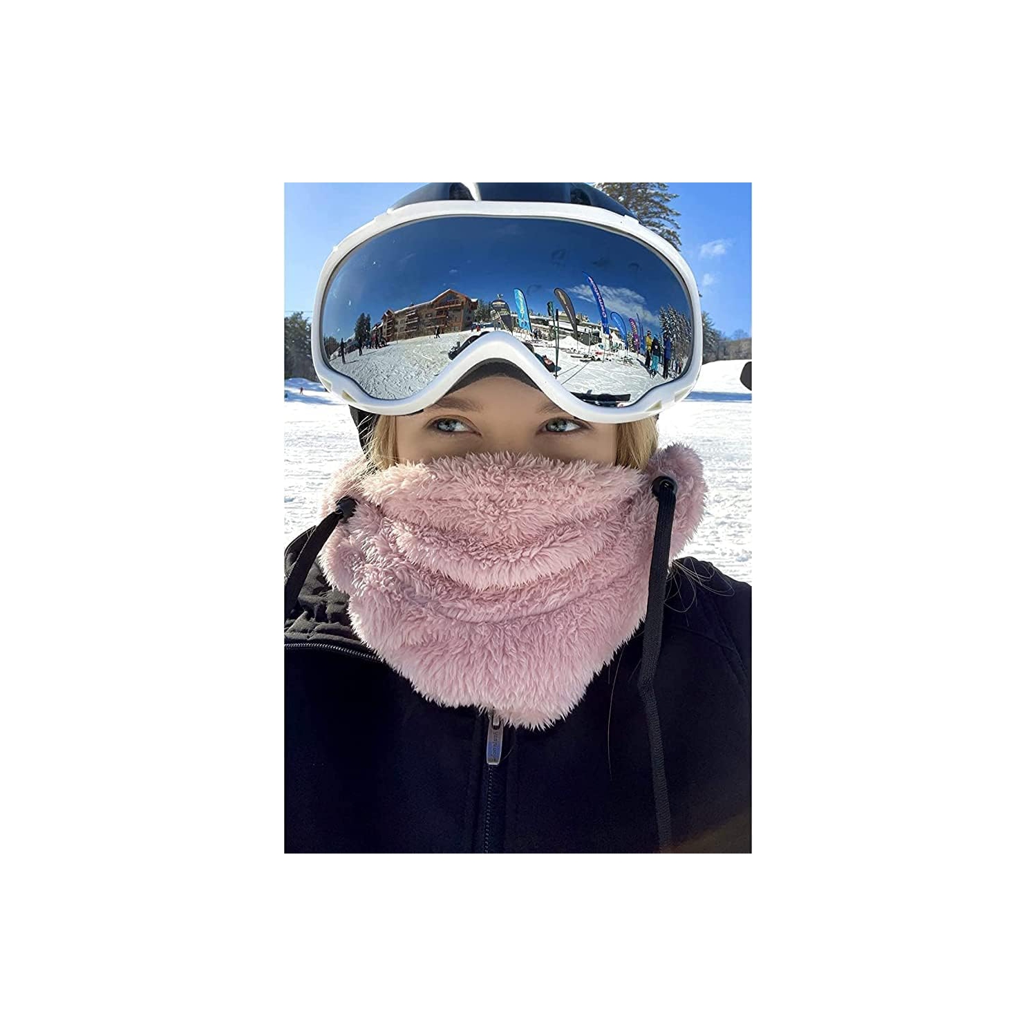 PetginHome- Balaclava Cold Weather Fleece Windproof Ski Mask Winter Breathable Thermal Face Mask