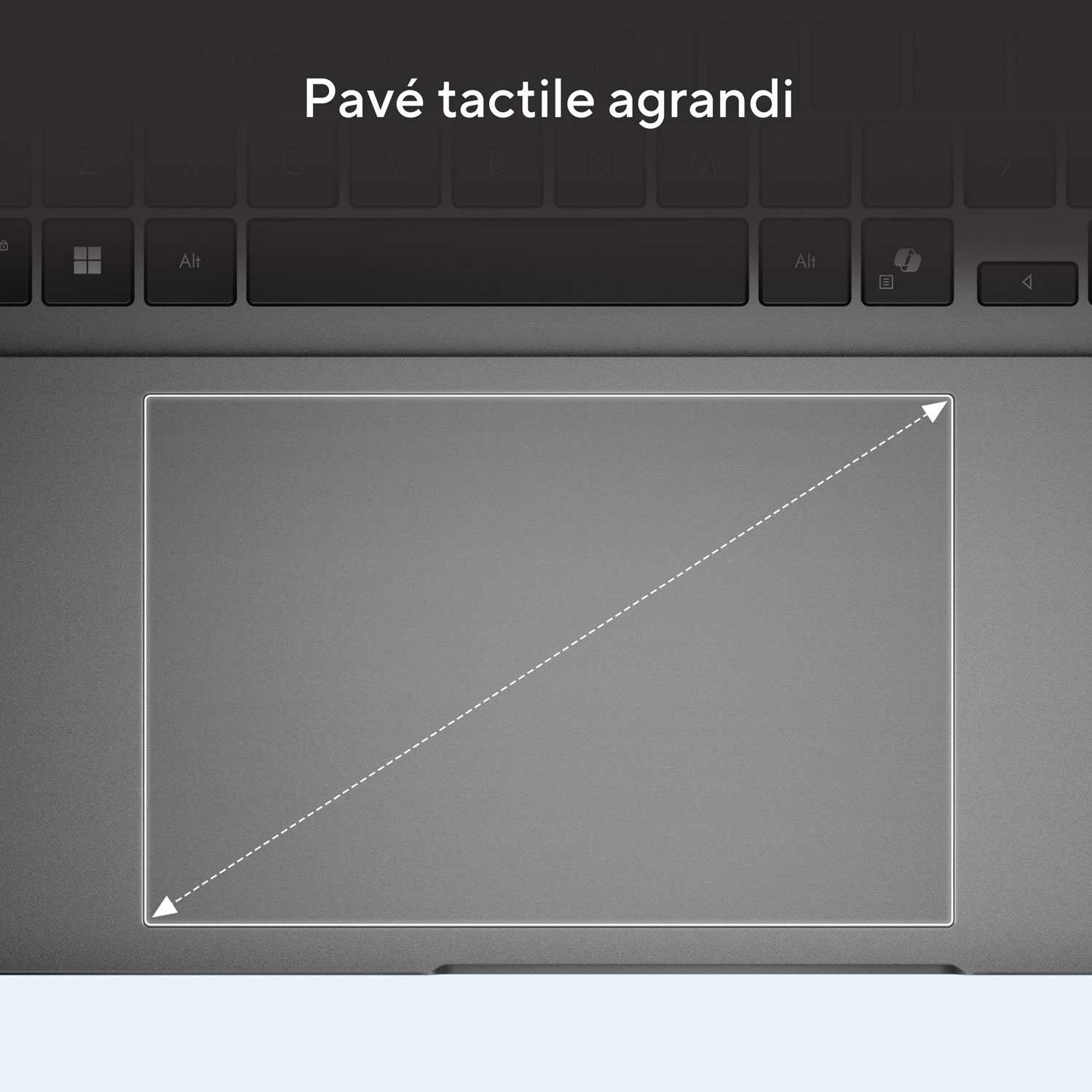 Copilot+ PC 2-en-1 à écran tactile de 16 po Vivobook 16 Flip d'ASUS - Gris mat