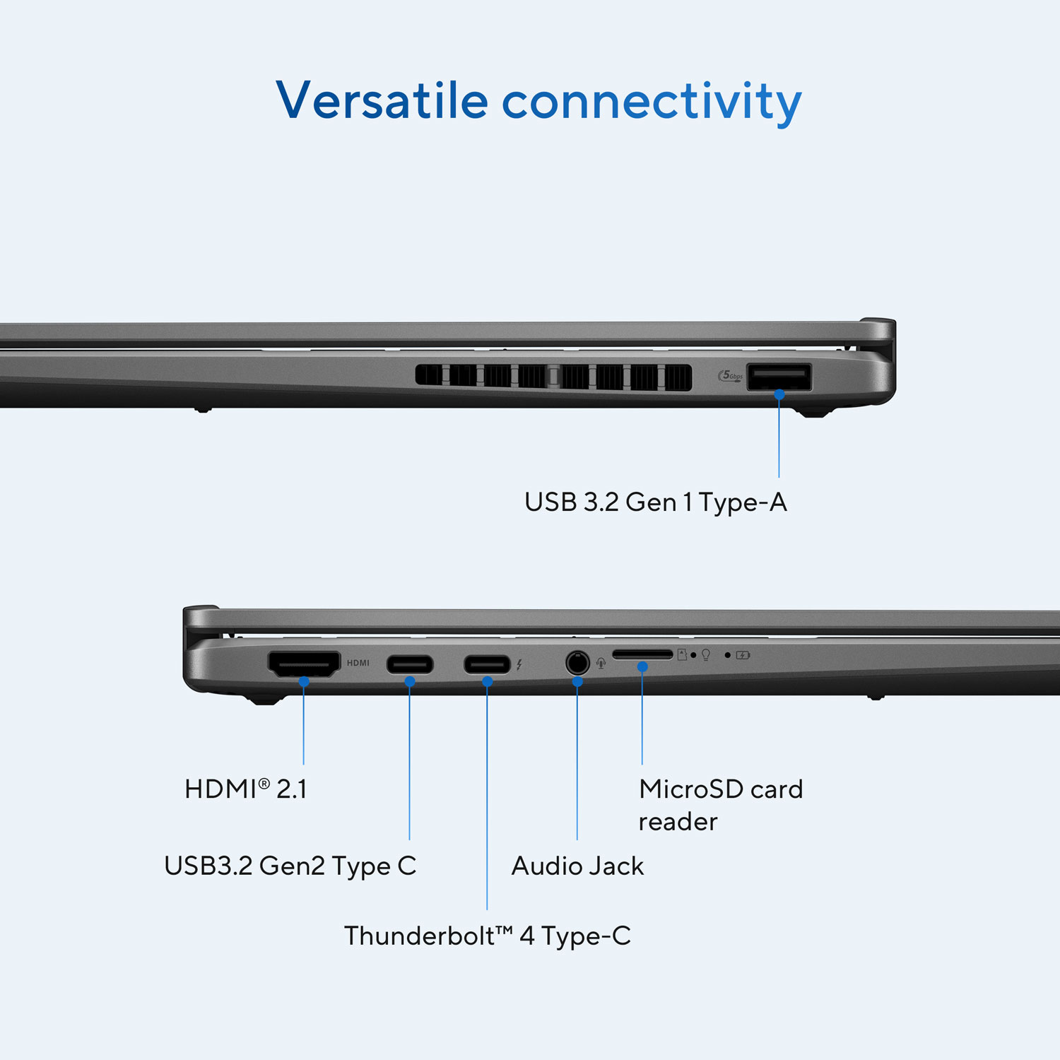 Copilot+ PC 2-en-1 à écran tactile de 16 po Vivobook 16 Flip d'ASUS - Gris mat