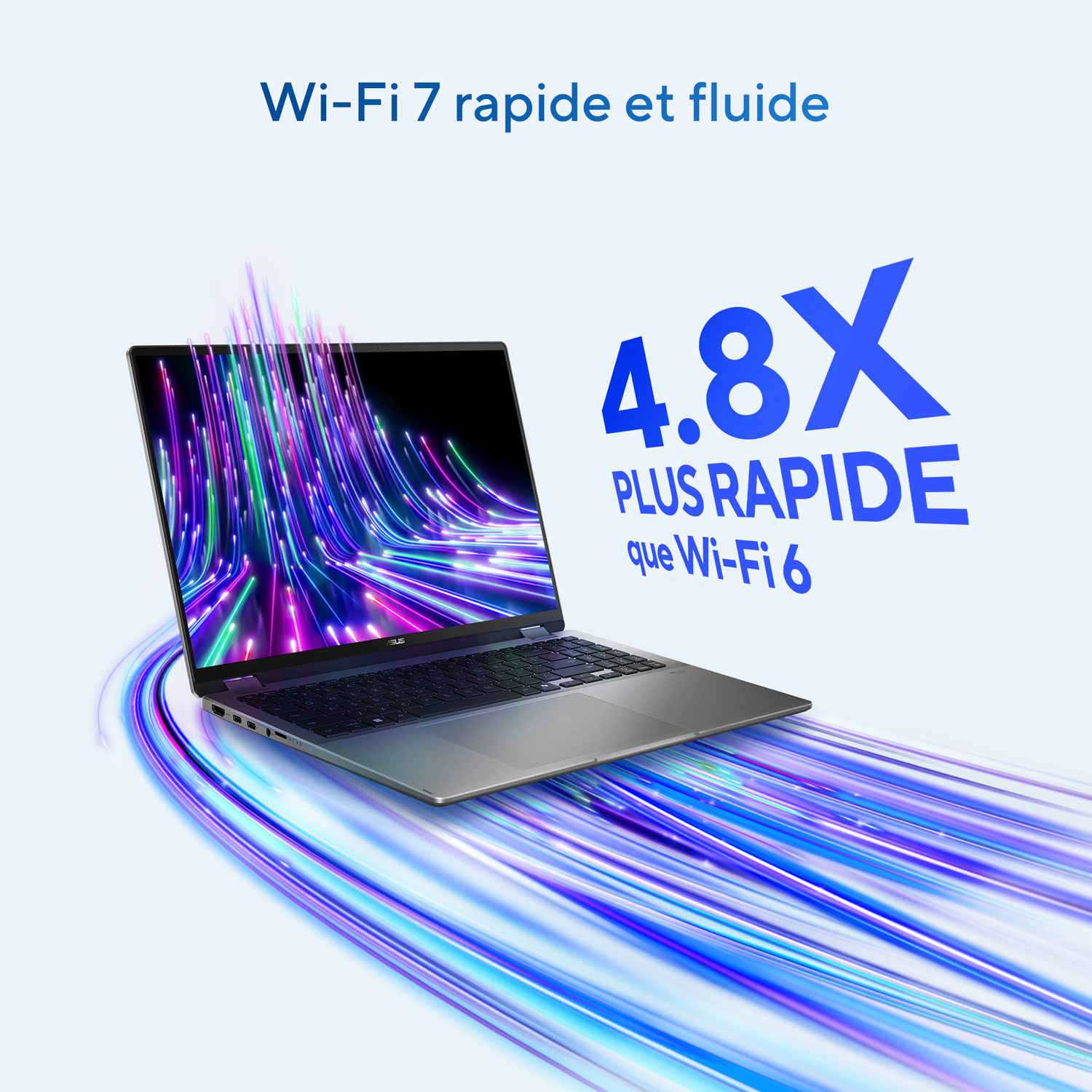 Copilot+ PC 2-en-1 à écran tactile de 16 po Vivobook 16 Flip d'ASUS - Gris mat