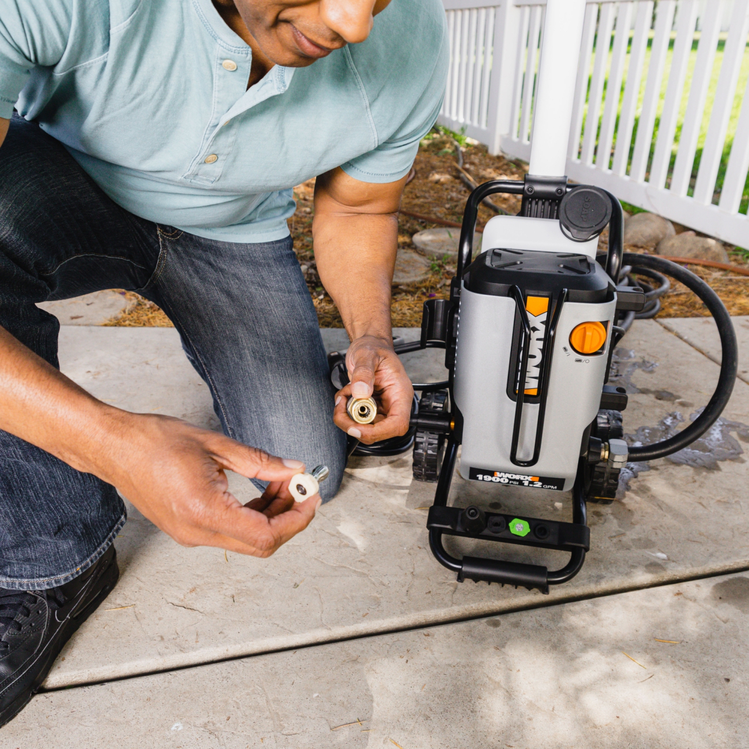 Worx - 1900 PSI – 13A Pressure Washer