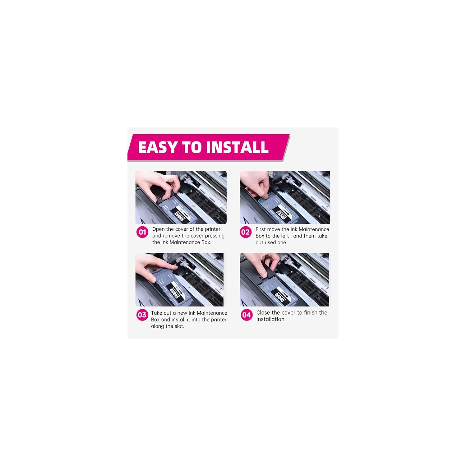 Boîte de maintenance C9345 C12C934591 Collecteur de déchets pour imprimante ET-5880 ET-5850 ET-5800 ET-16600 ET-16650 Workforce Pro WF-7820 WF-7840