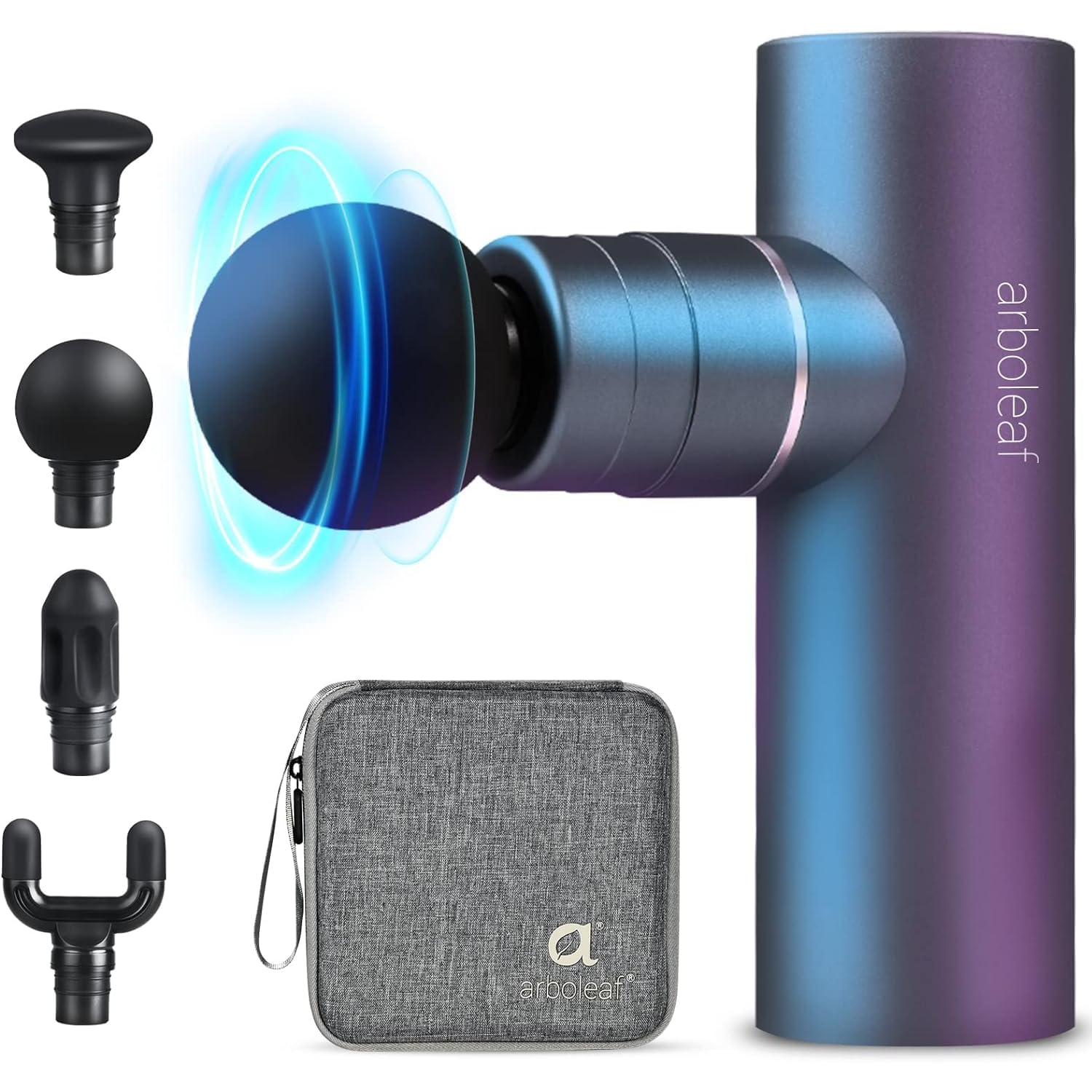 arboleaf Portable Handheld Mini Muscle Relaxing Device with Case