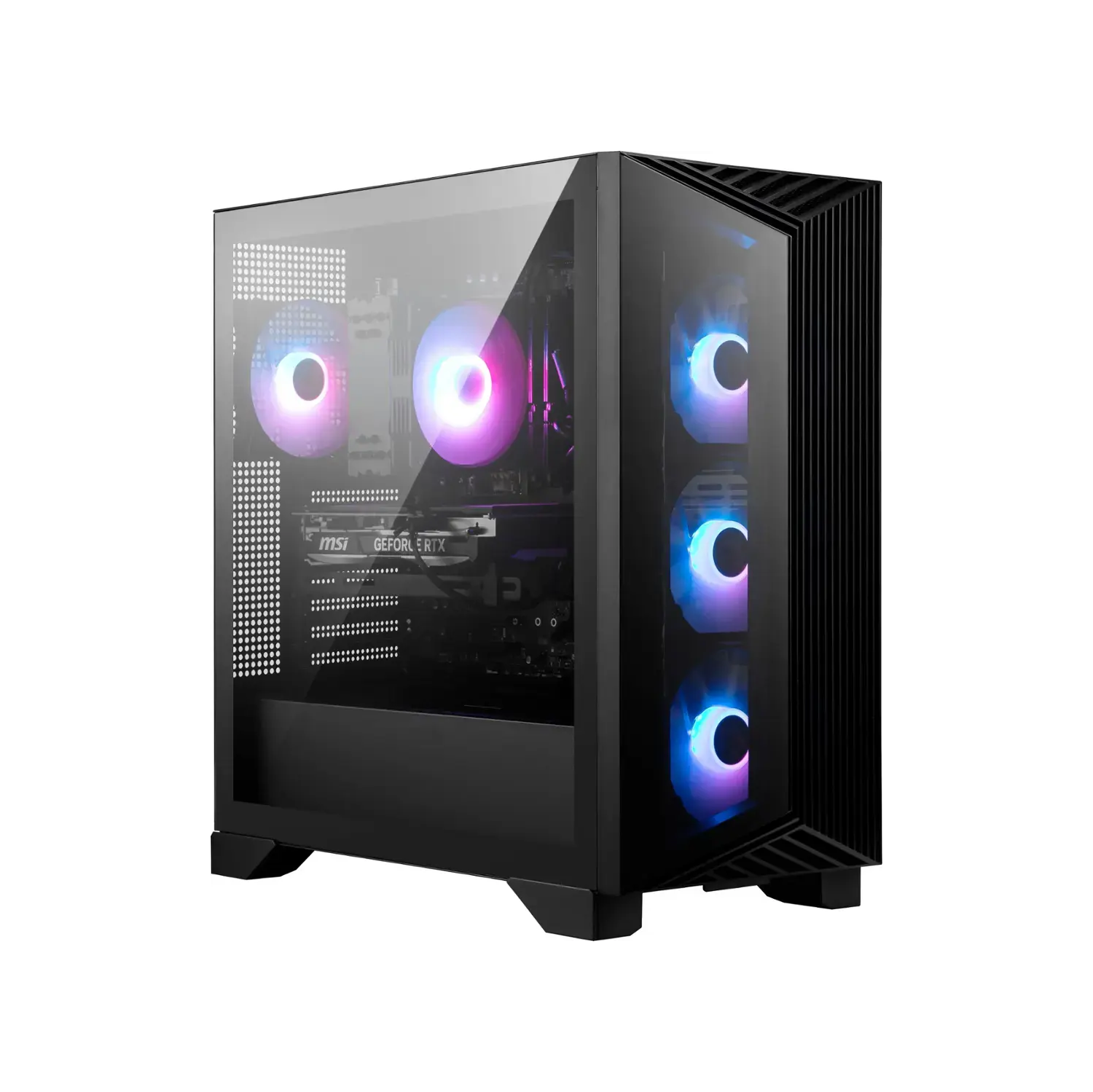 Open Box - MSI - Aegis R2 Gaming Desktop - Intel Core i9-14900F - 32GB Memory - NVIDIA GeForce RTX 4070 Super- 2TB SSD - Black