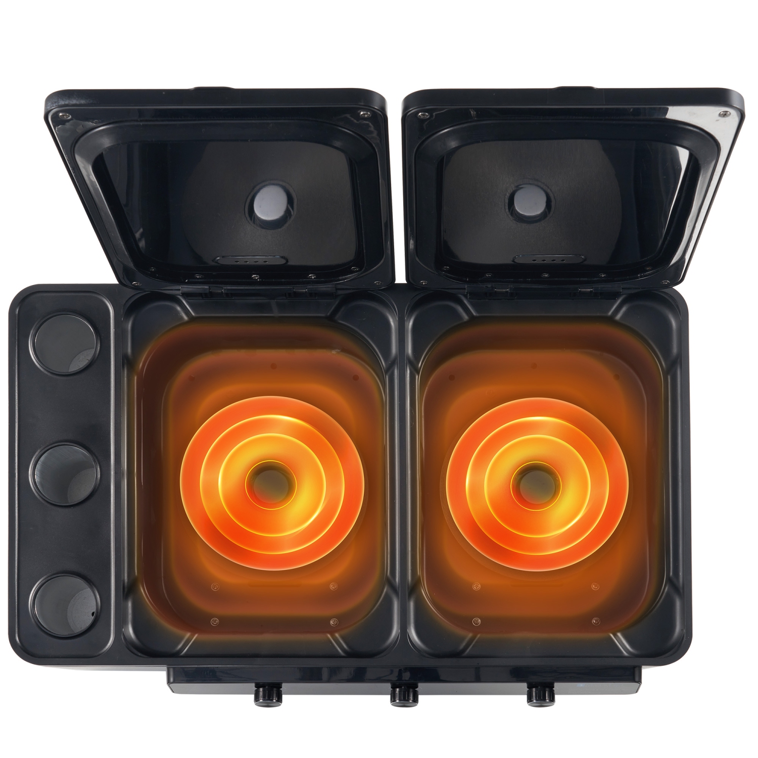 Master Massage Professional Electric 2 in 1 Massage Stone Heater/Steam Cooking Heater & 3 Bottle Massage Oil & Lotion &Gel Warmer-Digital