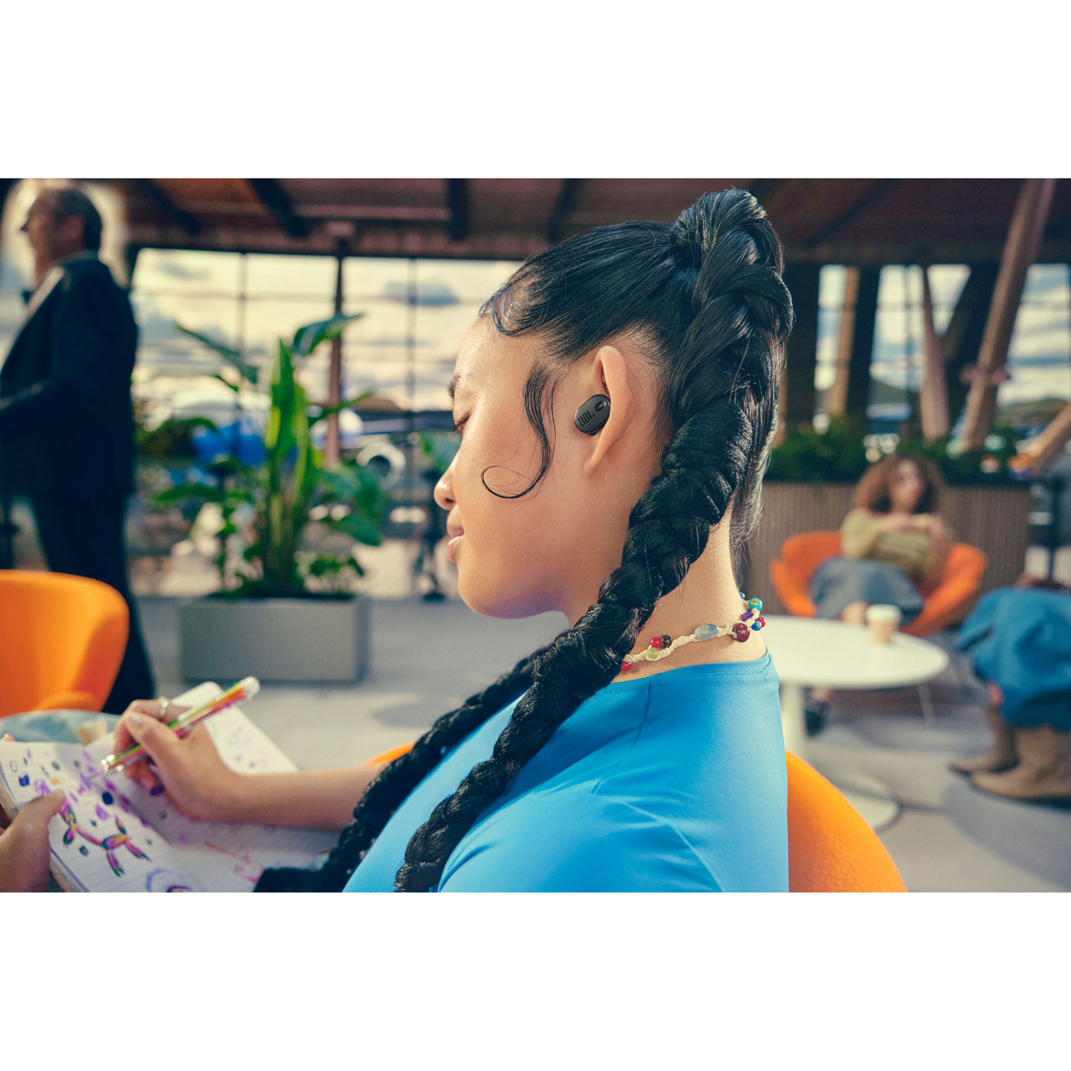 JBL Tune Buds 2 In-Ear Noise Cancelling True Wireless Earbuds - Black