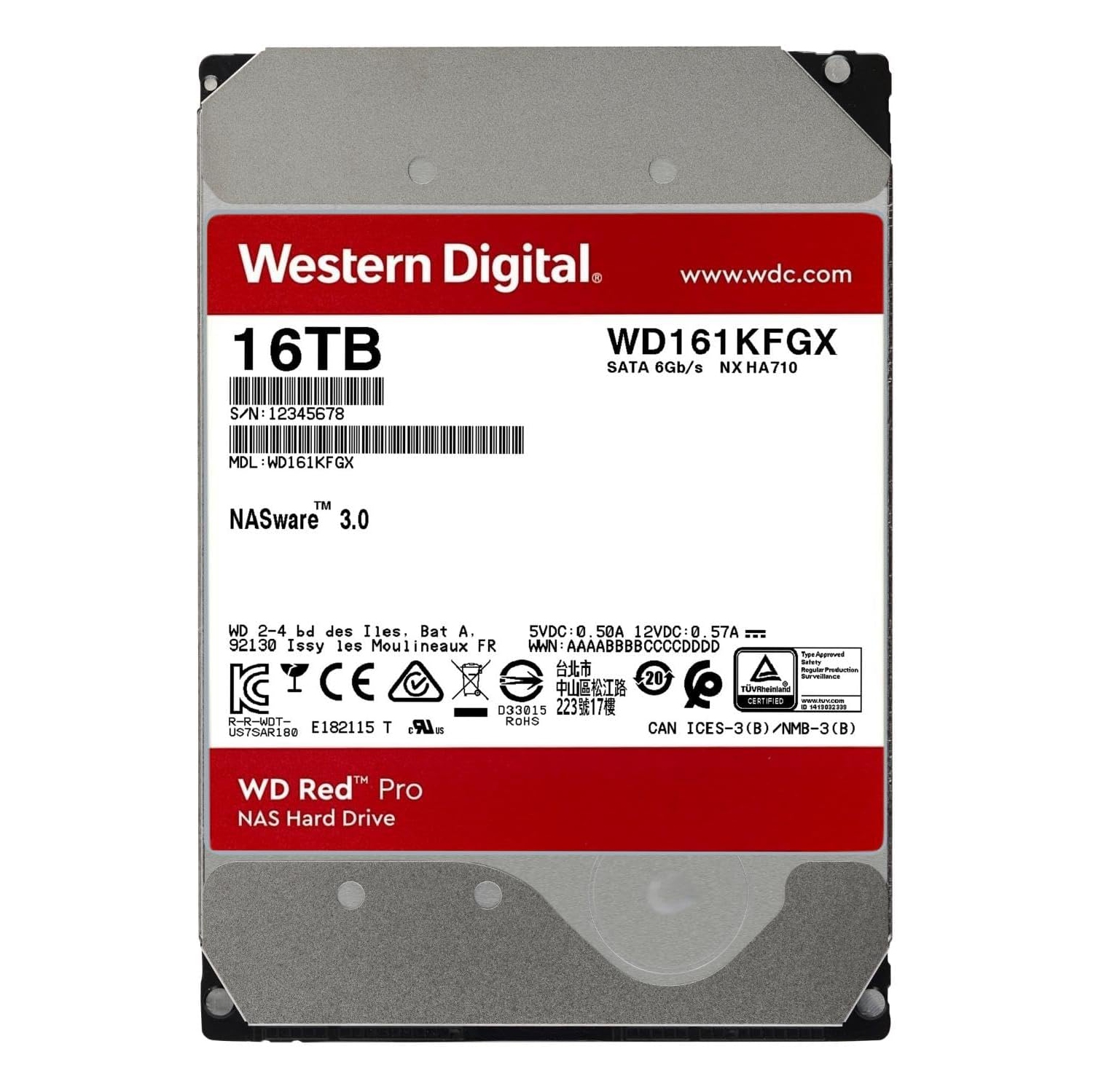Western Digital WD161KFGX – High-Performance 16TB Internal Hard Drive for Reliable Storage