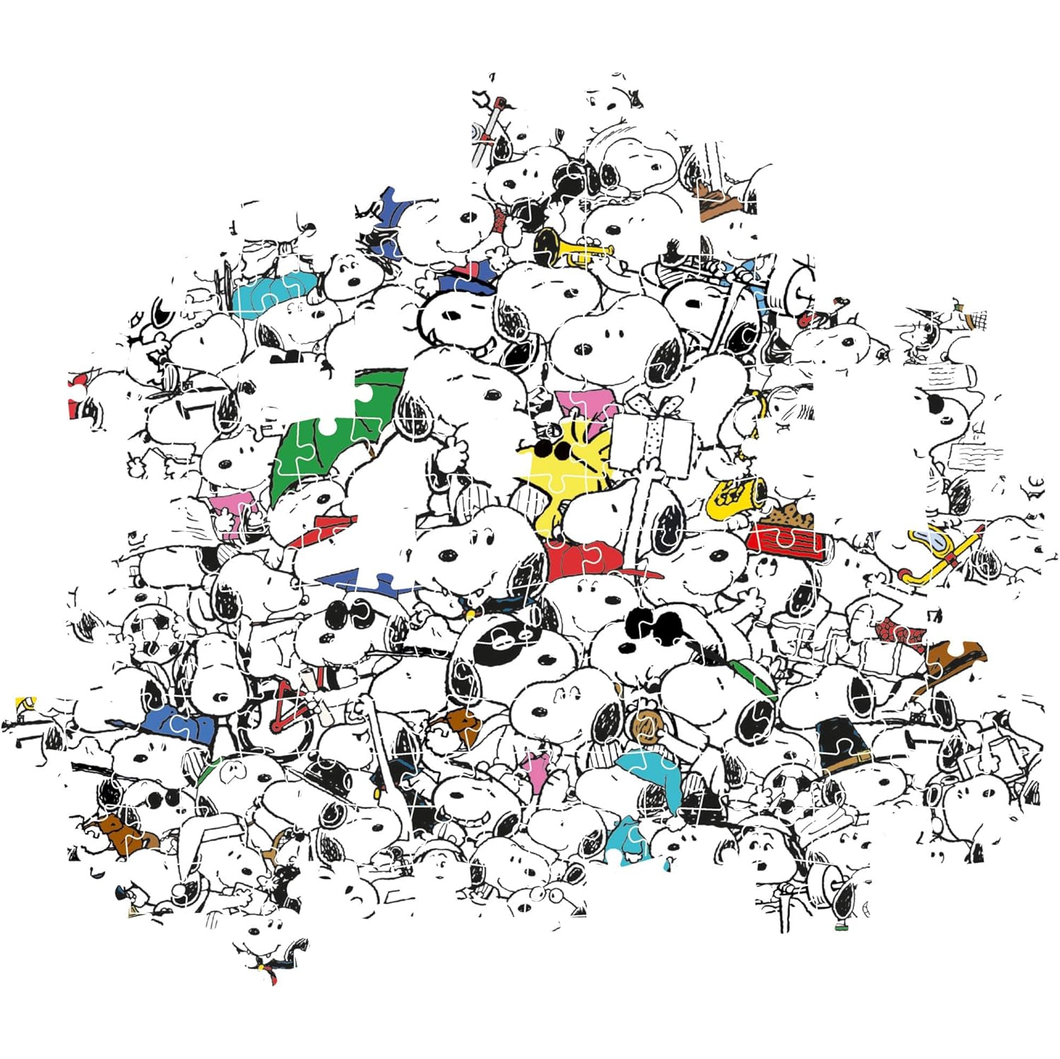 Clementoni 39804 Impossible Peanuts 1000 morceaux, Adultes, Comic Puzzle, Difficulté en Italie