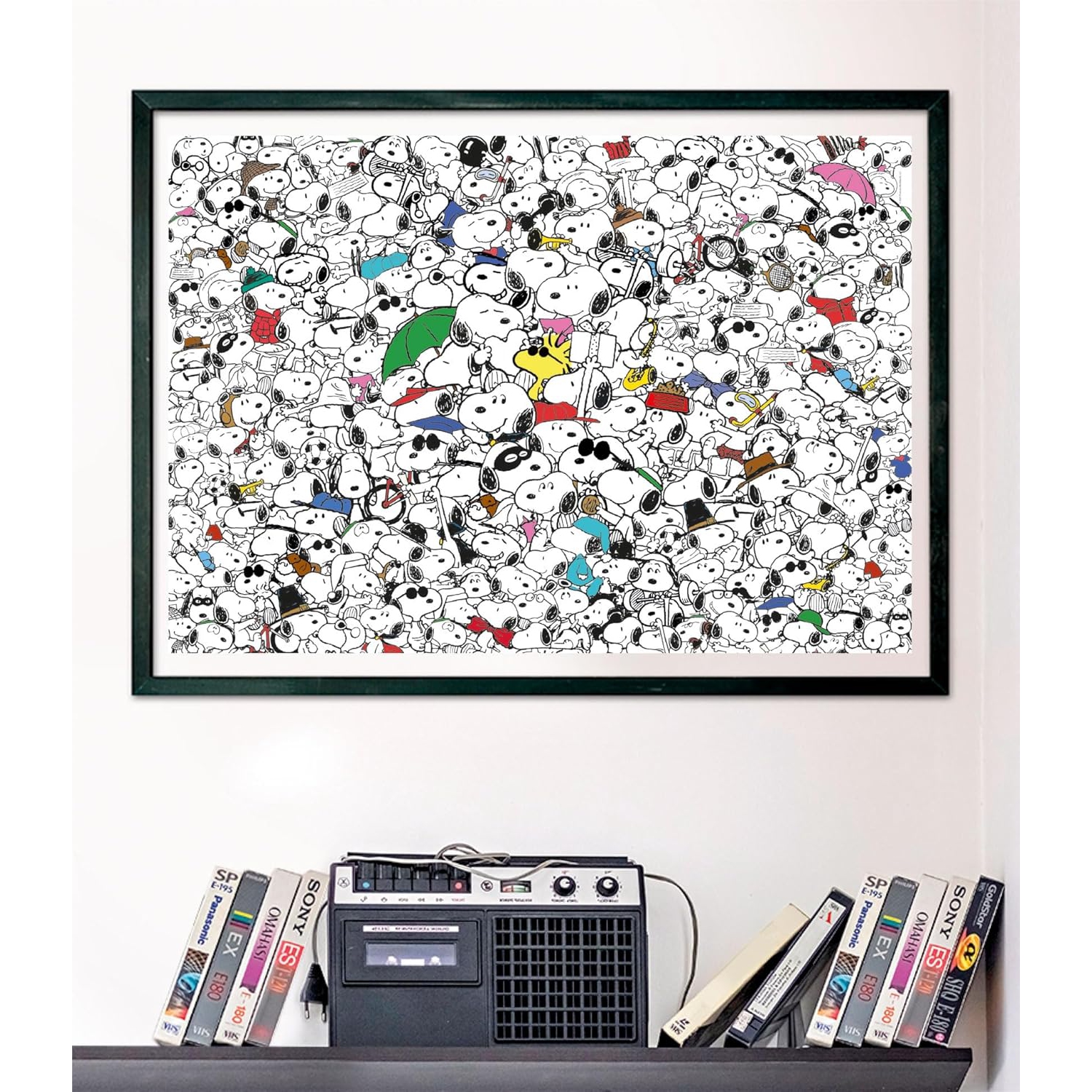 Clementoni 39804 Impossible Peanuts 1000 morceaux, Adultes, Comic Puzzle, Difficulté en Italie