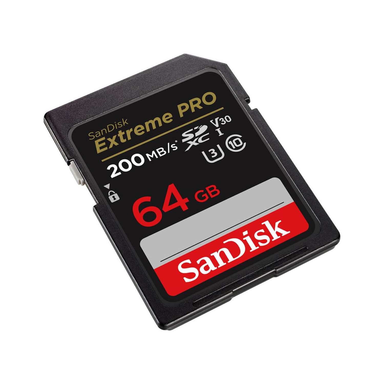 SanDisk Extreme PRO 64GB UHS-I U3 SDXC Memory Card for 4K Ultra High Definition Photos and Videos Plus a USB 2.0 Card Reader