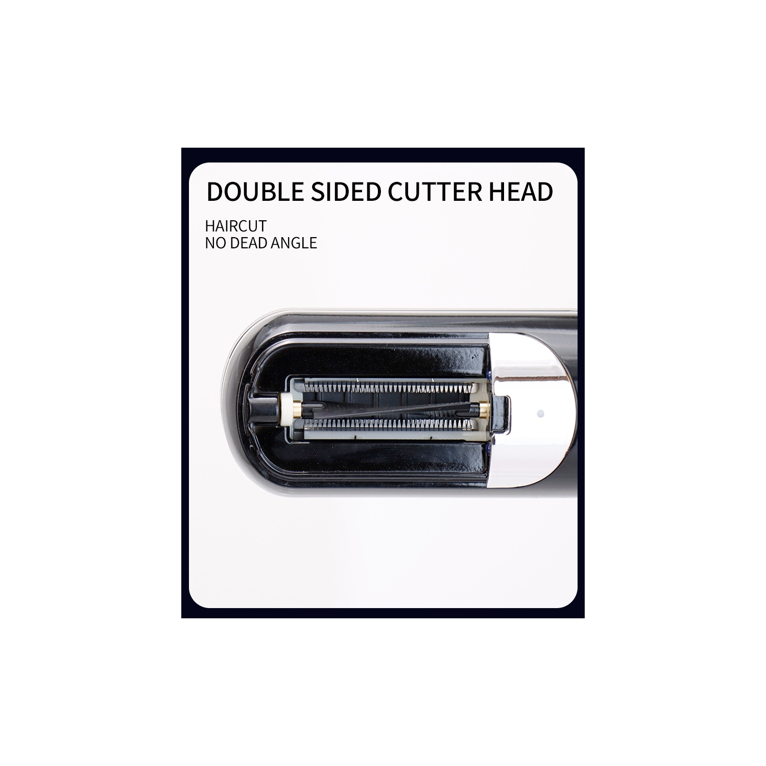 Cordless Hair Split End Remover USB Straighten Hair Automatic Hair Clipper Hair Fork Trimmer Electric Hair Trimmer-Black