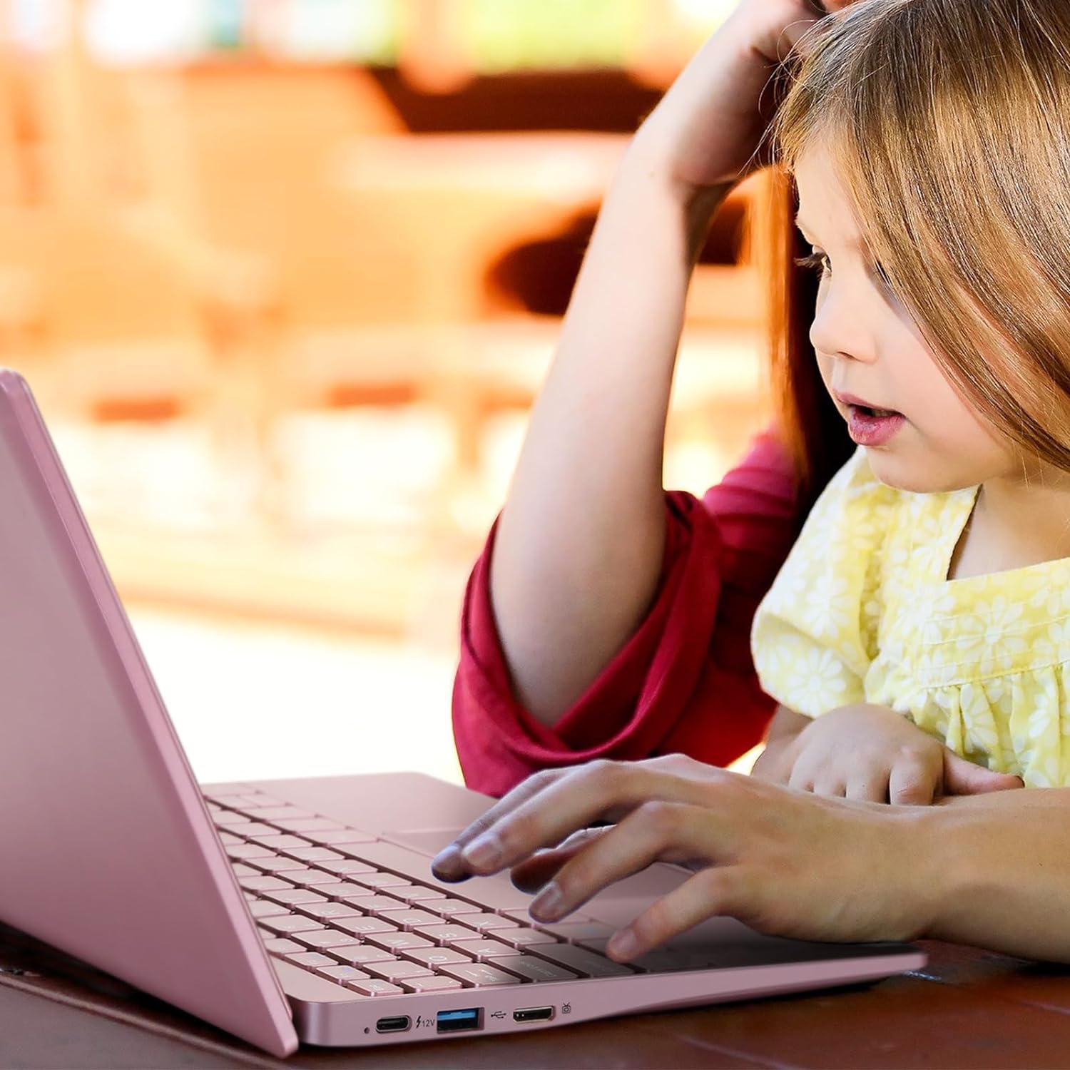 Laptop Computer, Windows 11 Laptop, 8GB+128GB, Intel Celeron Dual core Processors, 10" Laptops, Bluetooth WiFi Webcam HDMI, and Laptop Bag,Mouse,