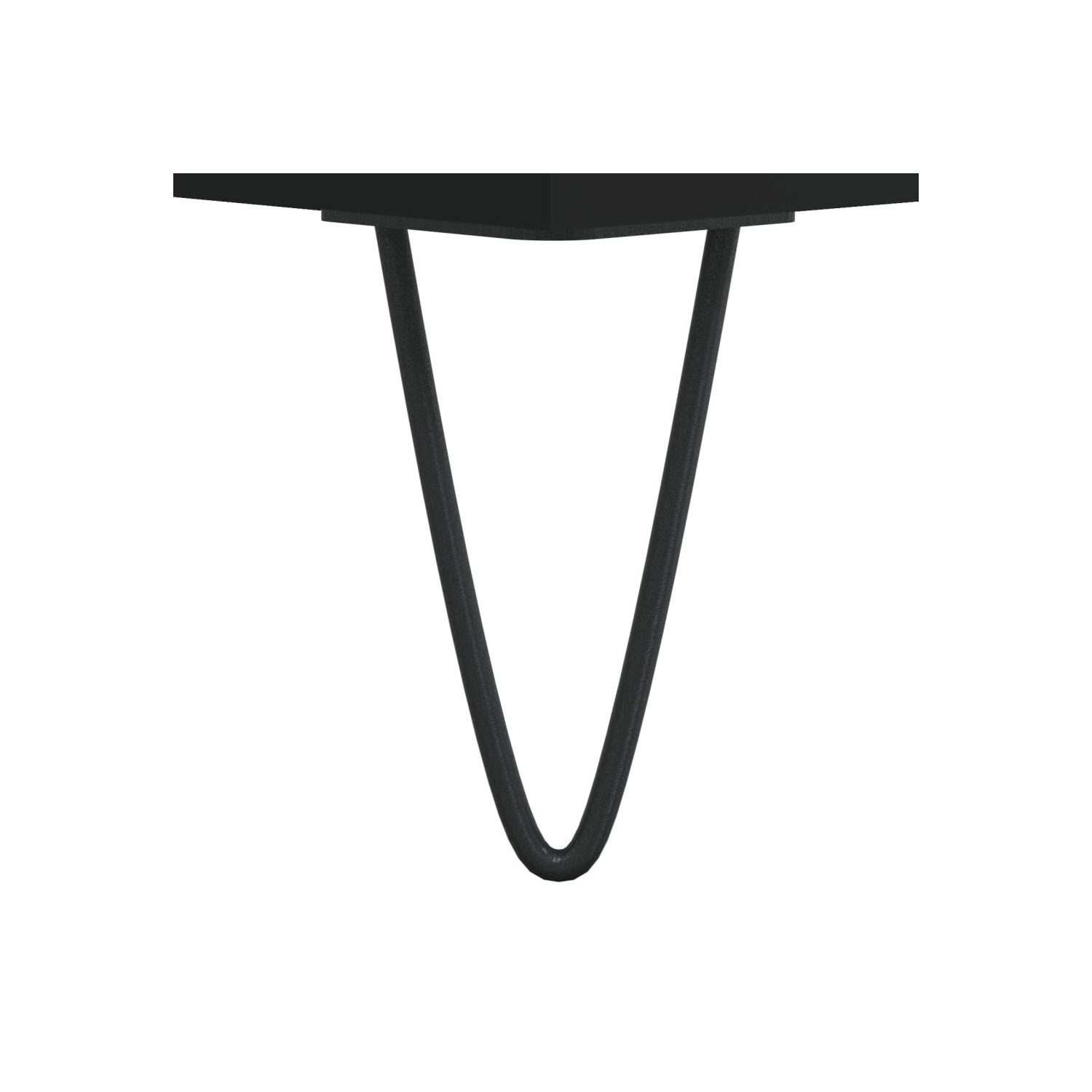 vidaXL Coffee Table Black 90x49x45 cm Engineered Wood