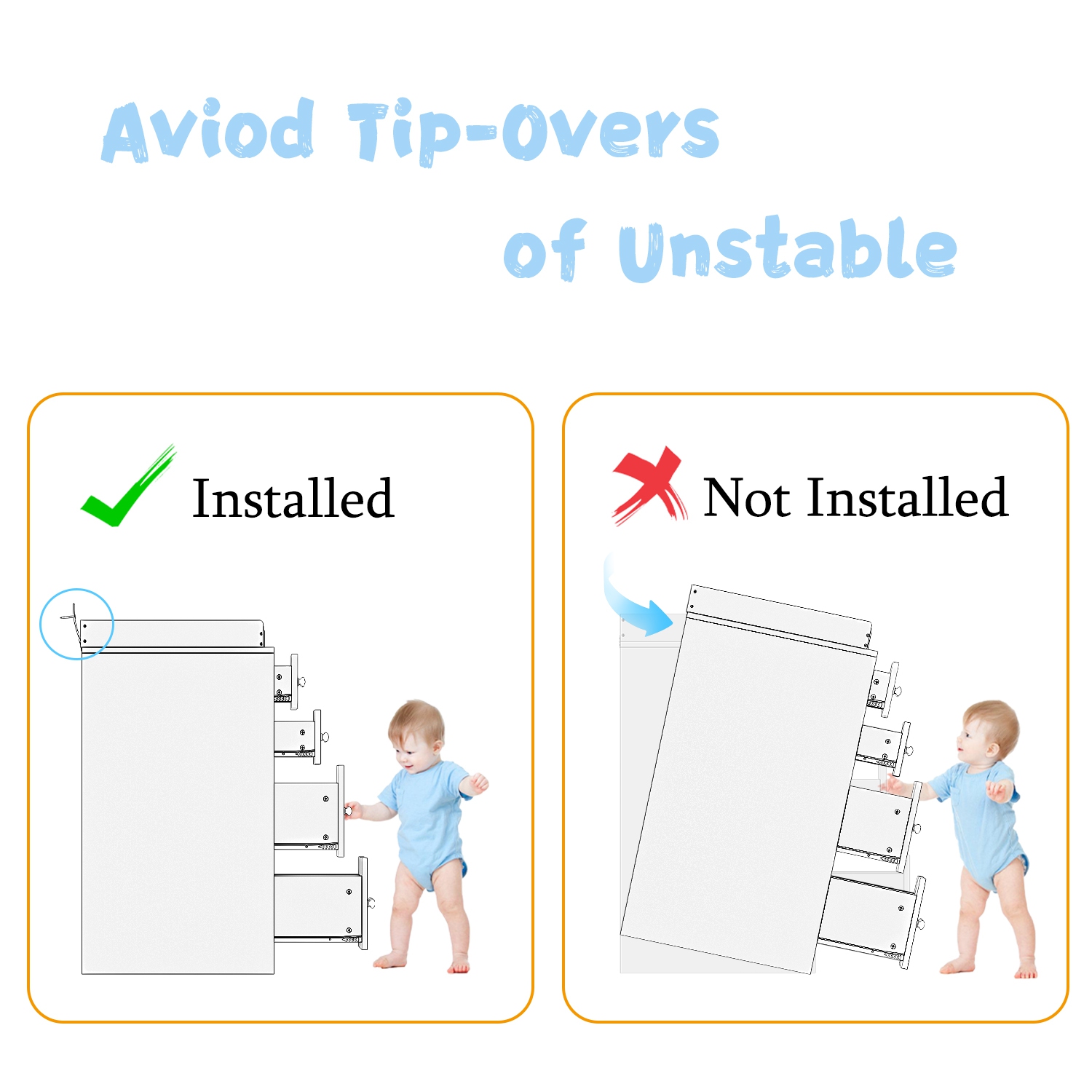 Homsee – Coffre de rangement à 5 tiroirs avec tablettes ouvertes, organisateur spacieux pour chambre à coucher ou chambre de bébé, blanc