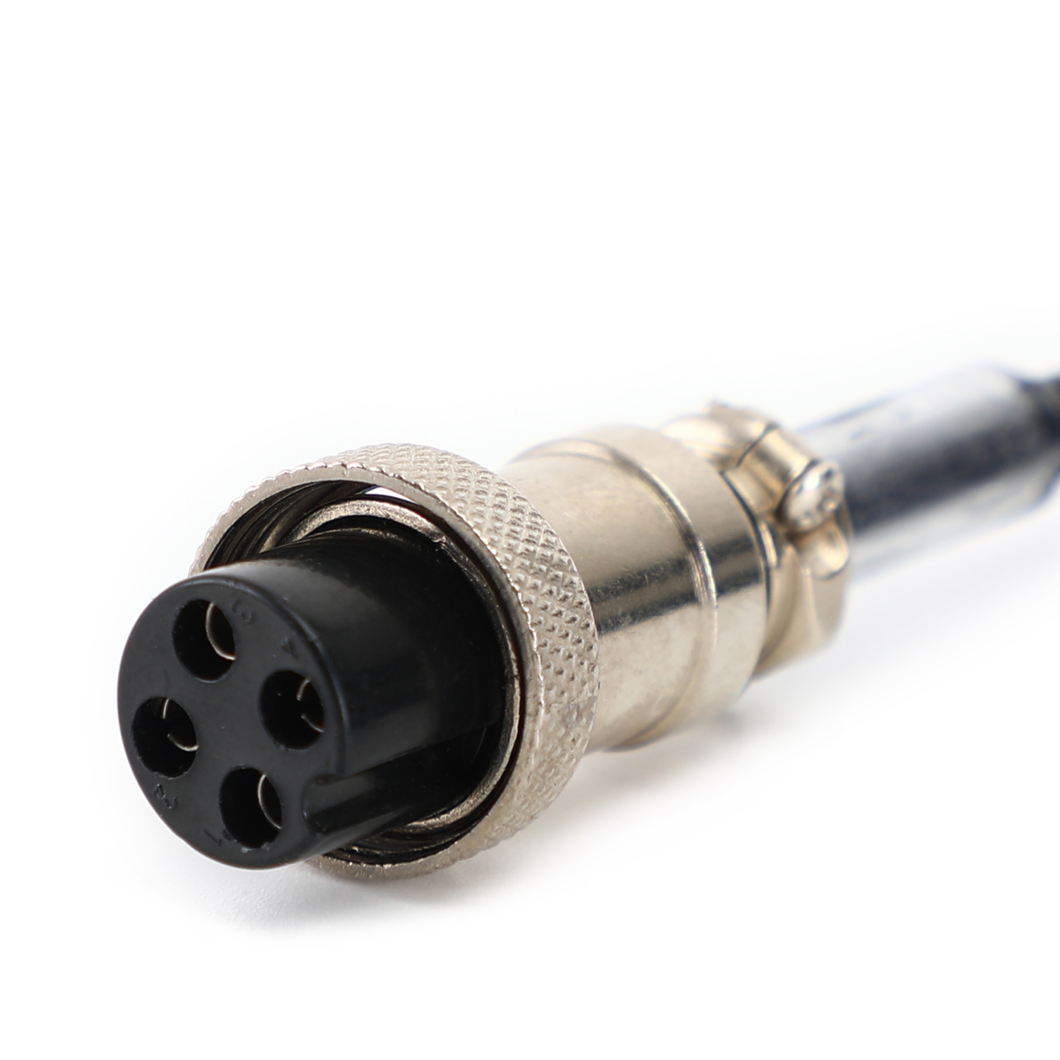 4 pcs Radio Speaker Mic Microphone Câble 4 broches pour Walkie Talkie-walkie Pr3100 Car Pr550